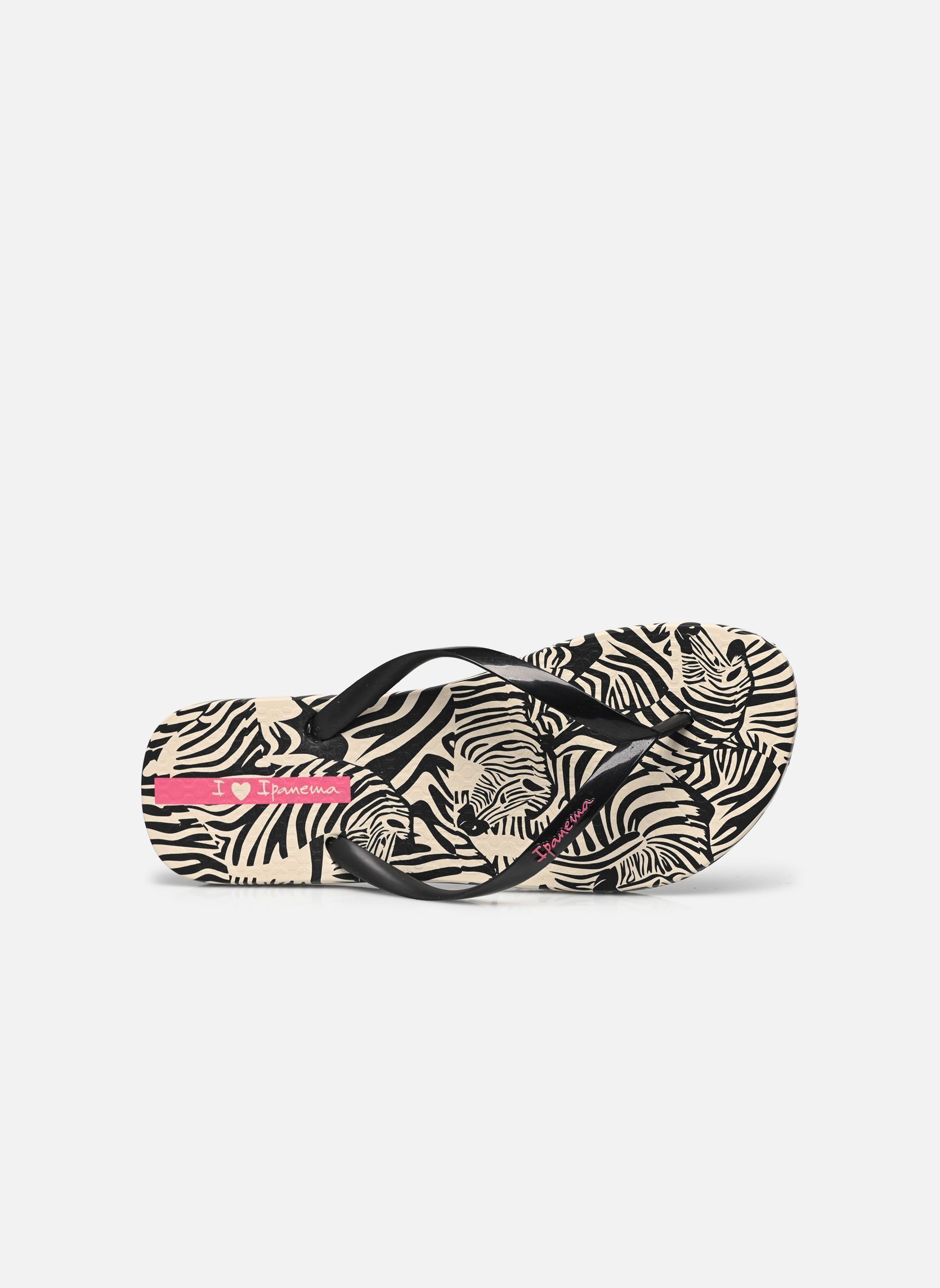 Slippers Animal Print Vi Fem dames wit Ipanema Slippers Animal Print Vi Fem dames wit Beige/Black/Pink