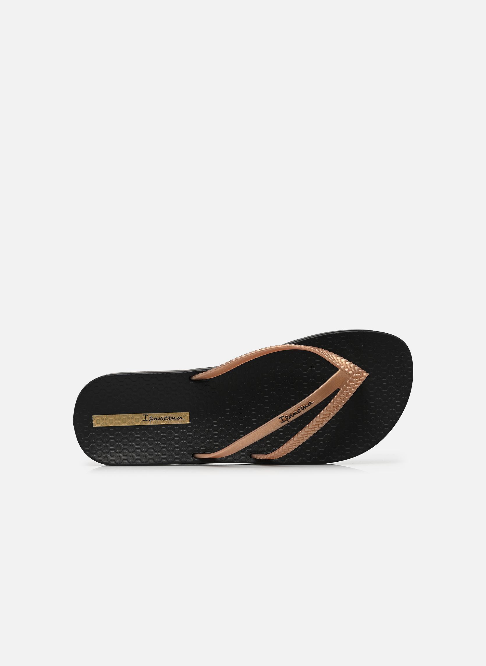 Flip-Flops Bossa Soft V Fem damen schwarz Ipanema Flip-Flops Bossa Soft V Fem damen schwarz Black/Gold 2