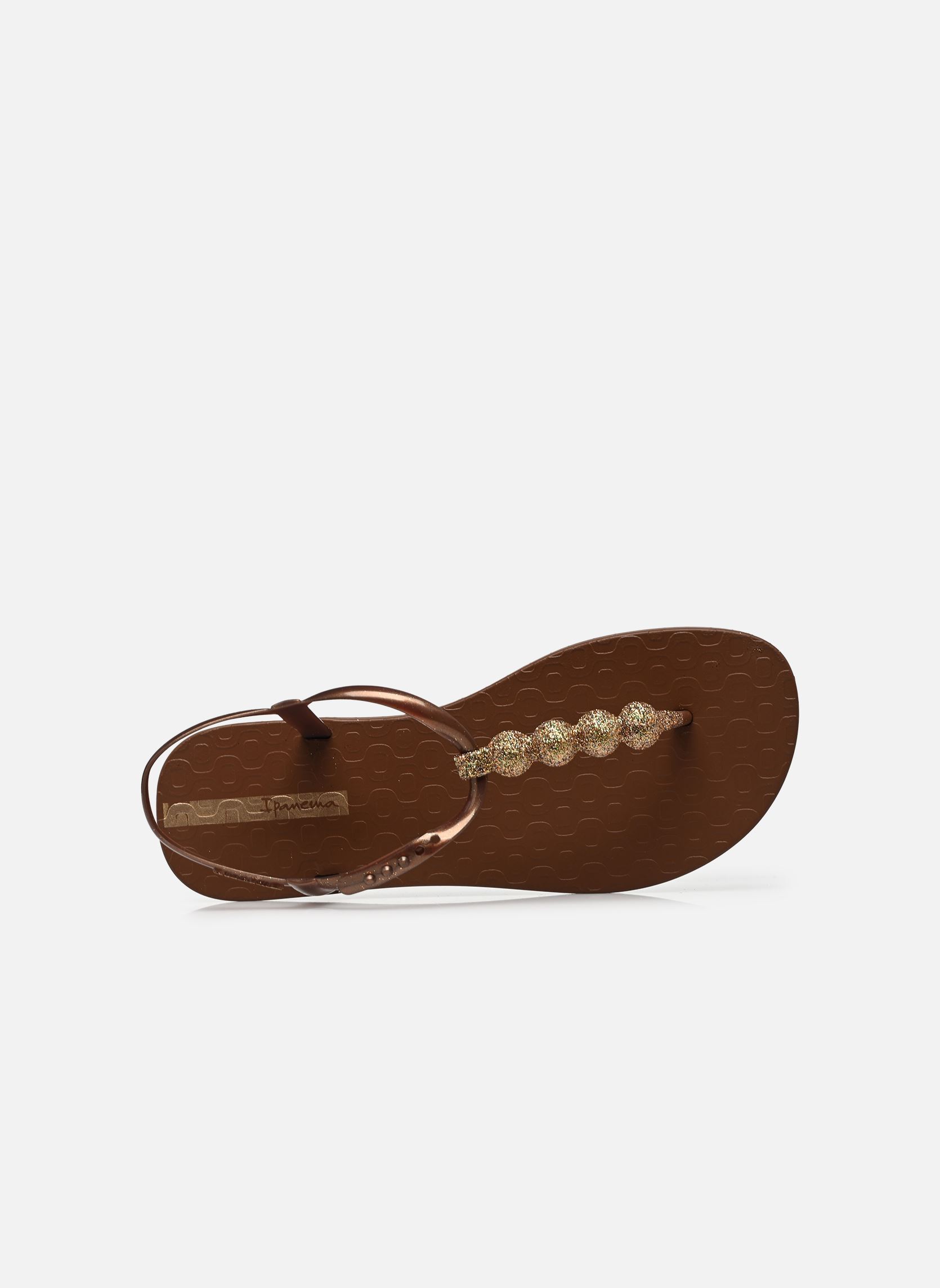 Flache Sandalen Class Easy On Glow Fem damen braun Ipanema Flache Sandalen Class Easy On Glow Fem damen braun Brown/Glitter/Gold