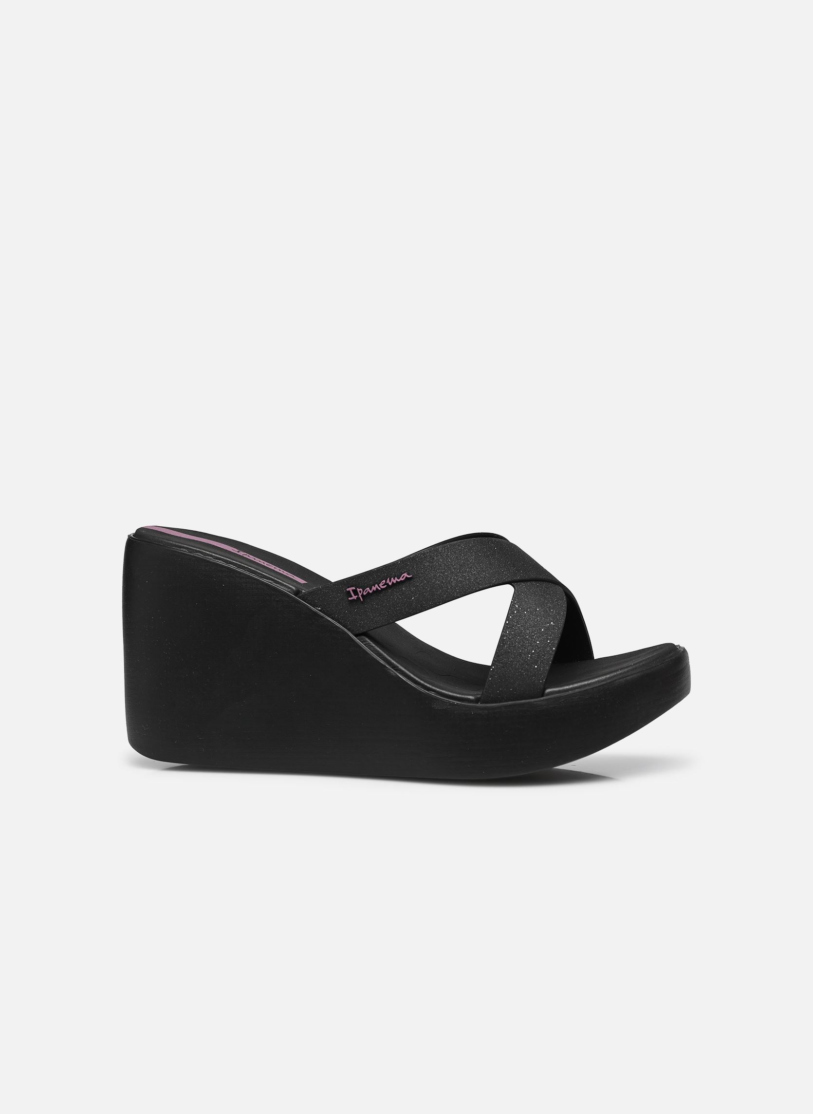 Sandalen met sleehak en plateau High Fashion Ii Slide Fe dames zwart Ipanema Sandalen met sleehak en plateau High Fashion Ii Slide Fe dames zwart Black/Glitter Black/Lilac