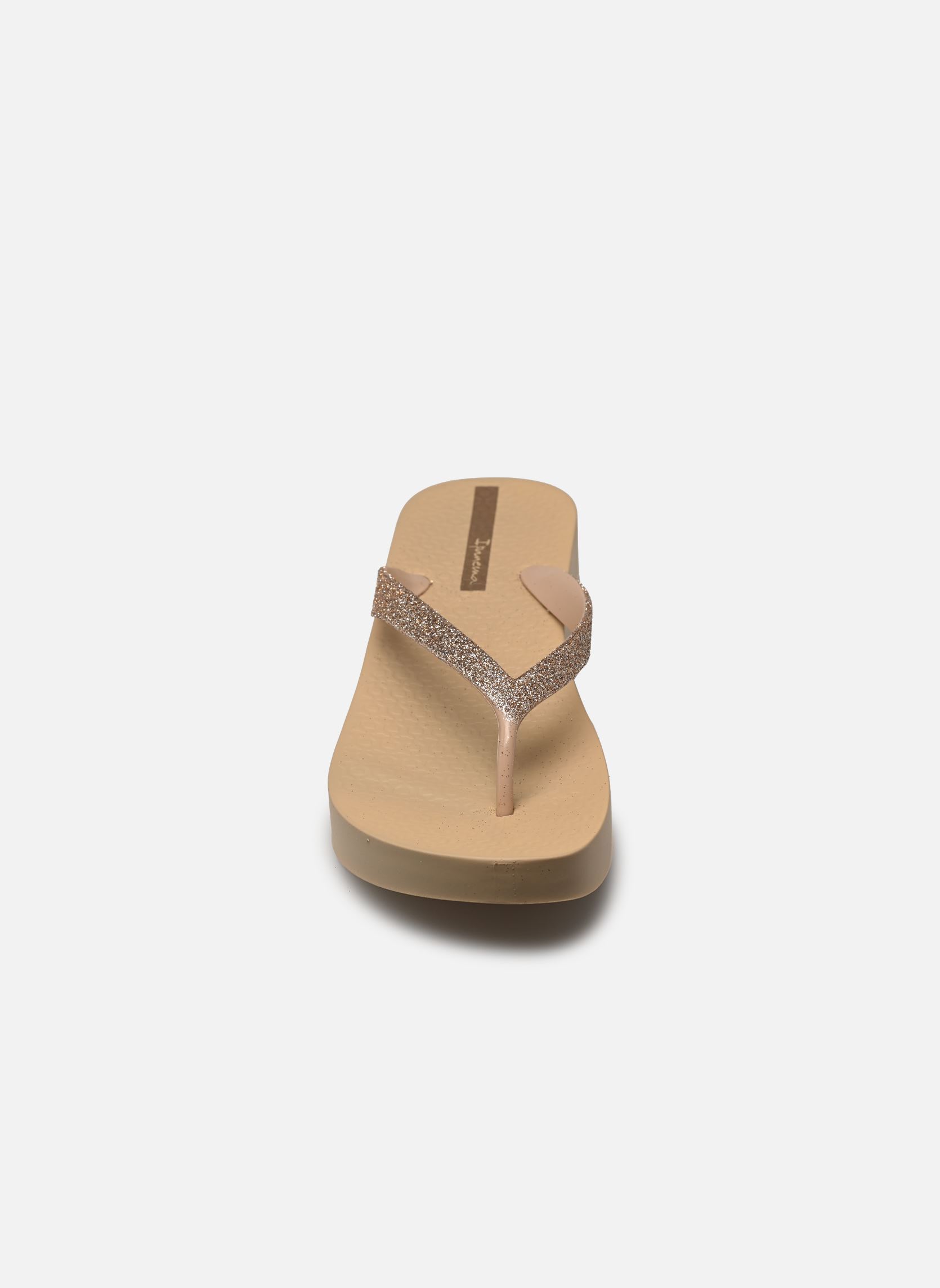 Sandales compensées et plateformes Mesh Chic Plat Fem femme beige Ipanema Sandales compensées et plateformes Mesh Chic Plat Fem femme beige BEIGE/GLITTER BEIGE