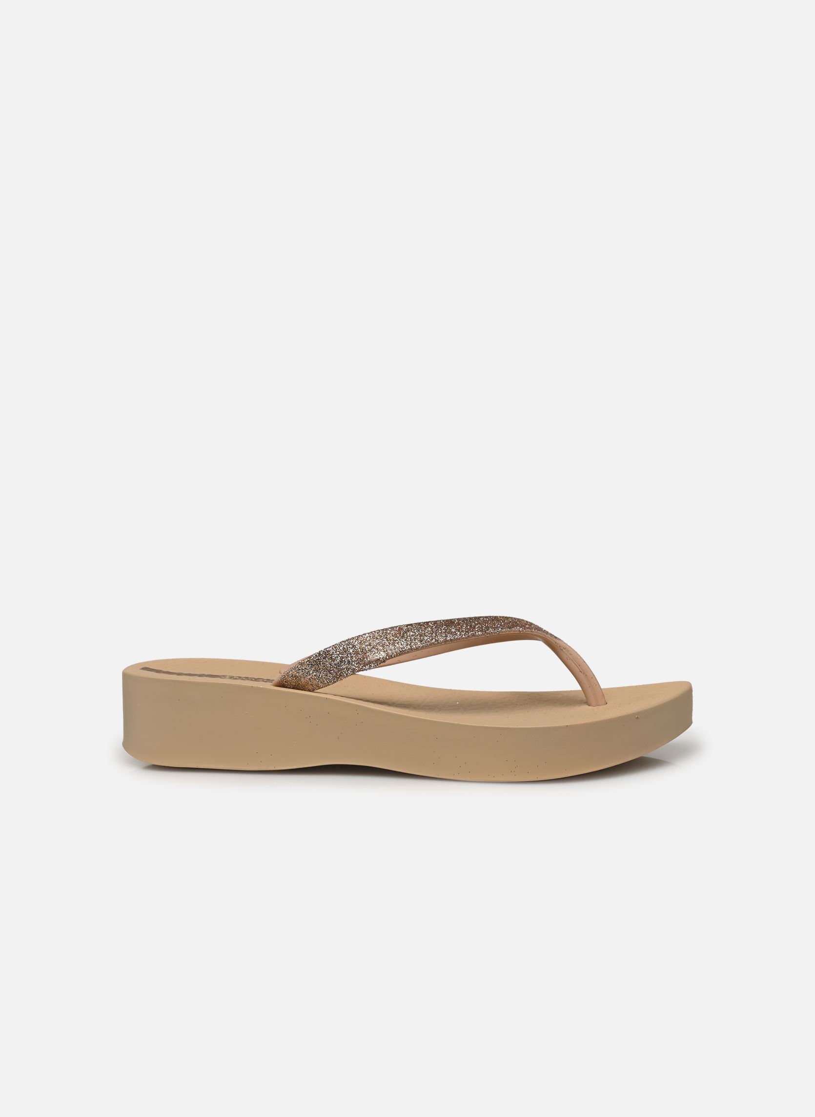 Sandales compensées et plateformes Mesh Chic Plat Fem femme beige Ipanema Sandales compensées et plateformes Mesh Chic Plat Fem femme beige BEIGE/GLITTER BEIGE