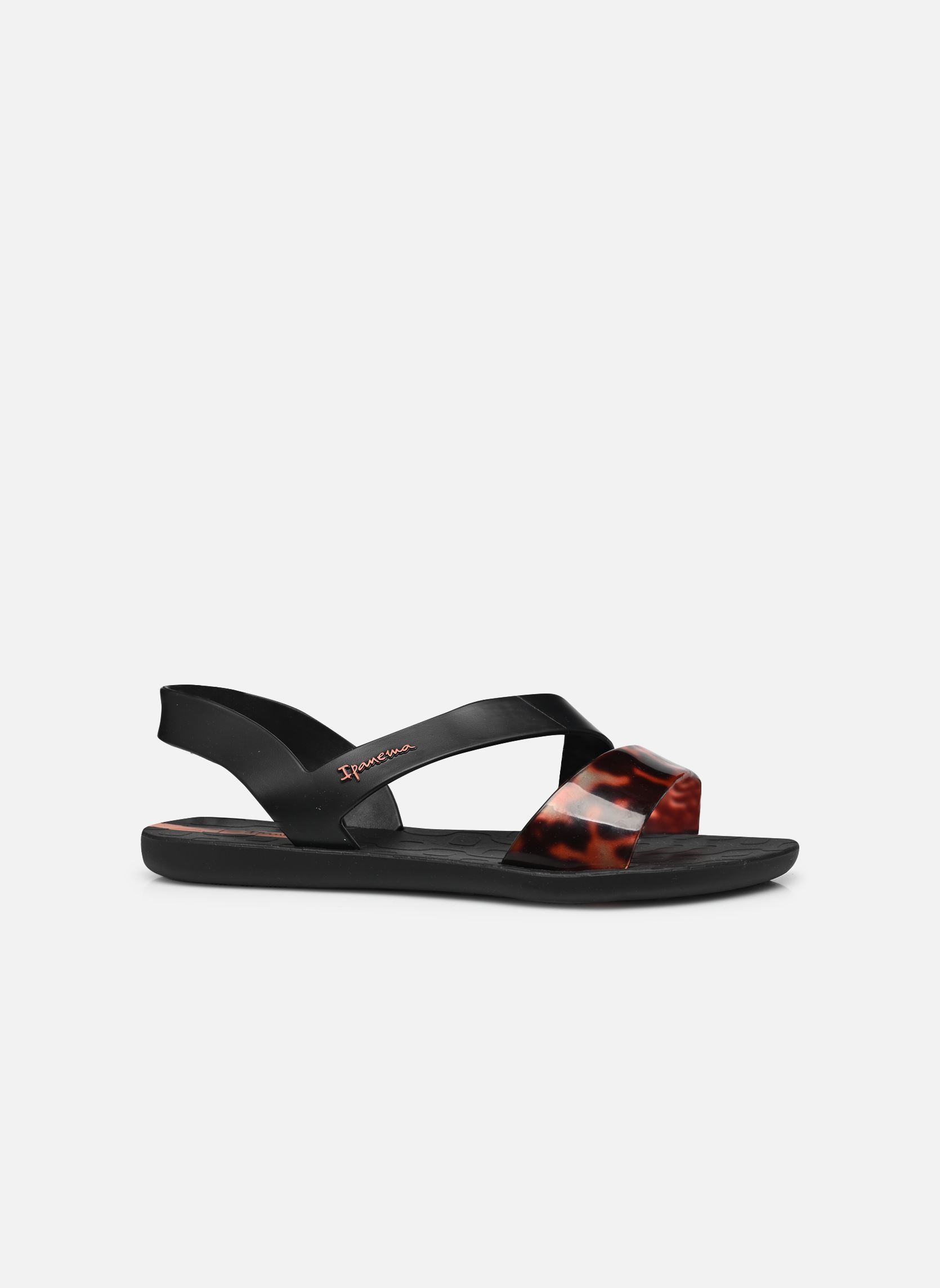 Platte sandalen Vibe Sandal Fem dames zwart Ipanema Platte sandalen Vibe Sandal Fem dames zwart Black/Turtle/Pink