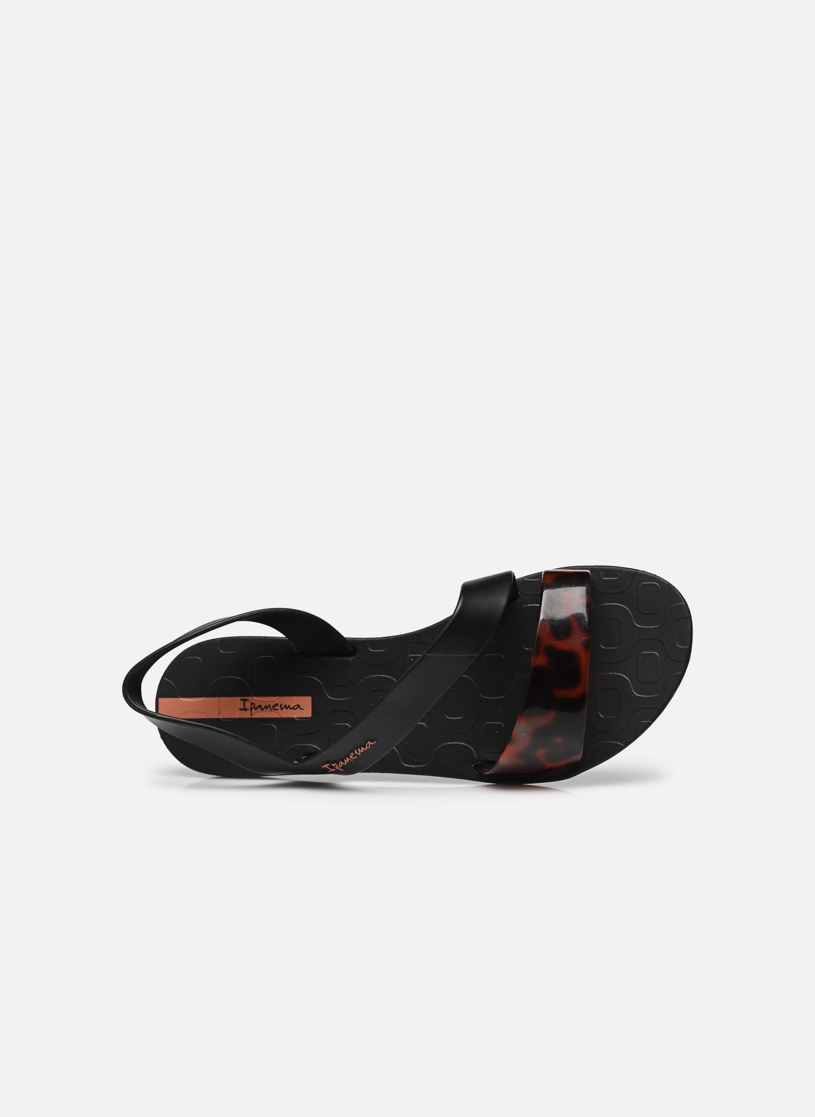 Platte sandalen Vibe Sandal Fem dames zwart Ipanema Platte sandalen Vibe Sandal Fem dames zwart Black/Turtle/Pink