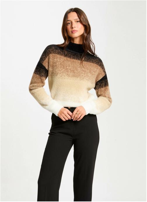Morgan Pulls 242-MDYE femme marron