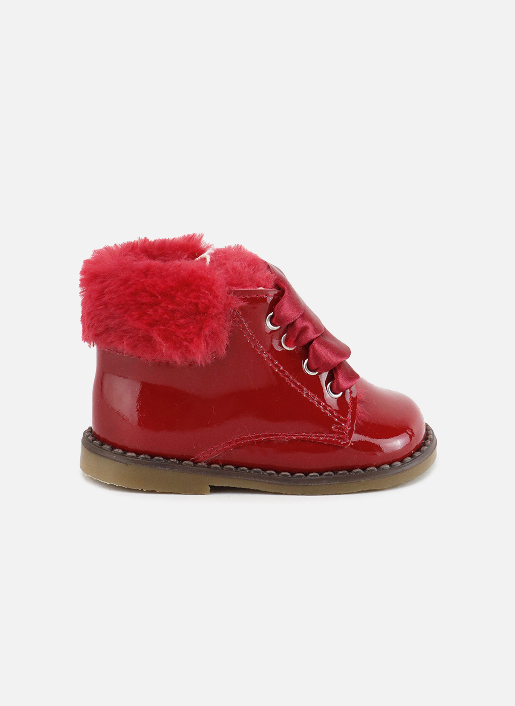 Bottines 16505AK-CHAROL-ROJO fille rouge Eli 1957 Bottines 16505AK-CHAROL-ROJO fille rouge Rouge