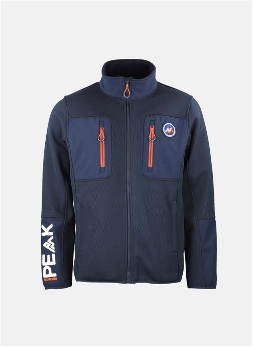 Peak Mountain Vestes polaires Blouson polaire homme CANDY MARINE ORANGE homme bleu