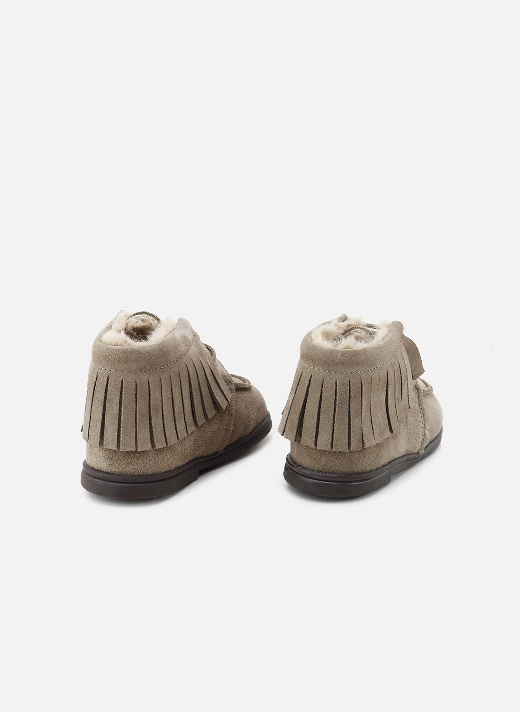 Bottines 3589AK-VELOUR-CAFE fille marron Eli 1957 Bottines 3589AK-VELOUR-CAFE fille marron Marron