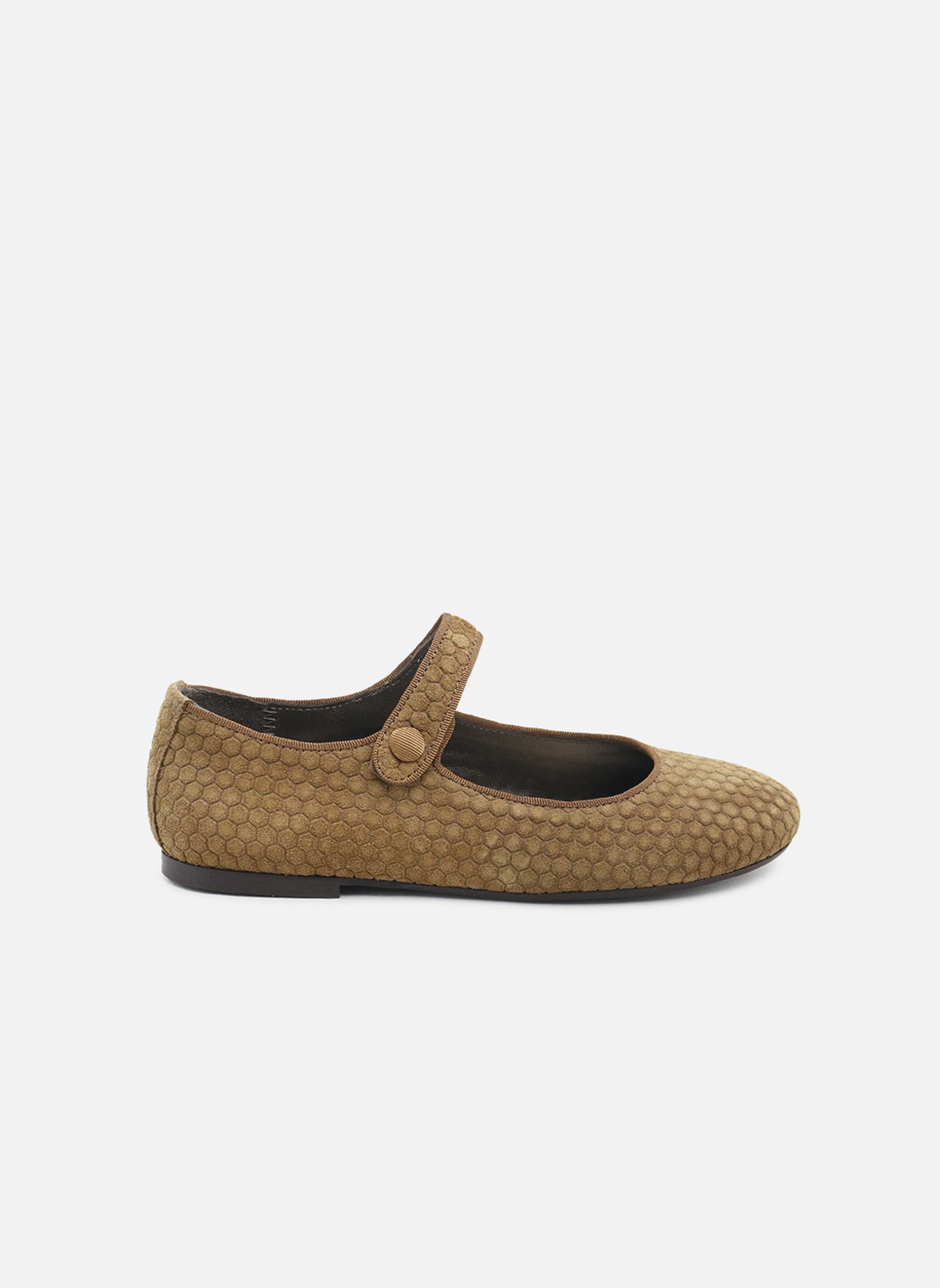 Ballerines Plates MissHeel Mary Jane - Avec Boucle à Lanière, Talon 1cm, Synthétique