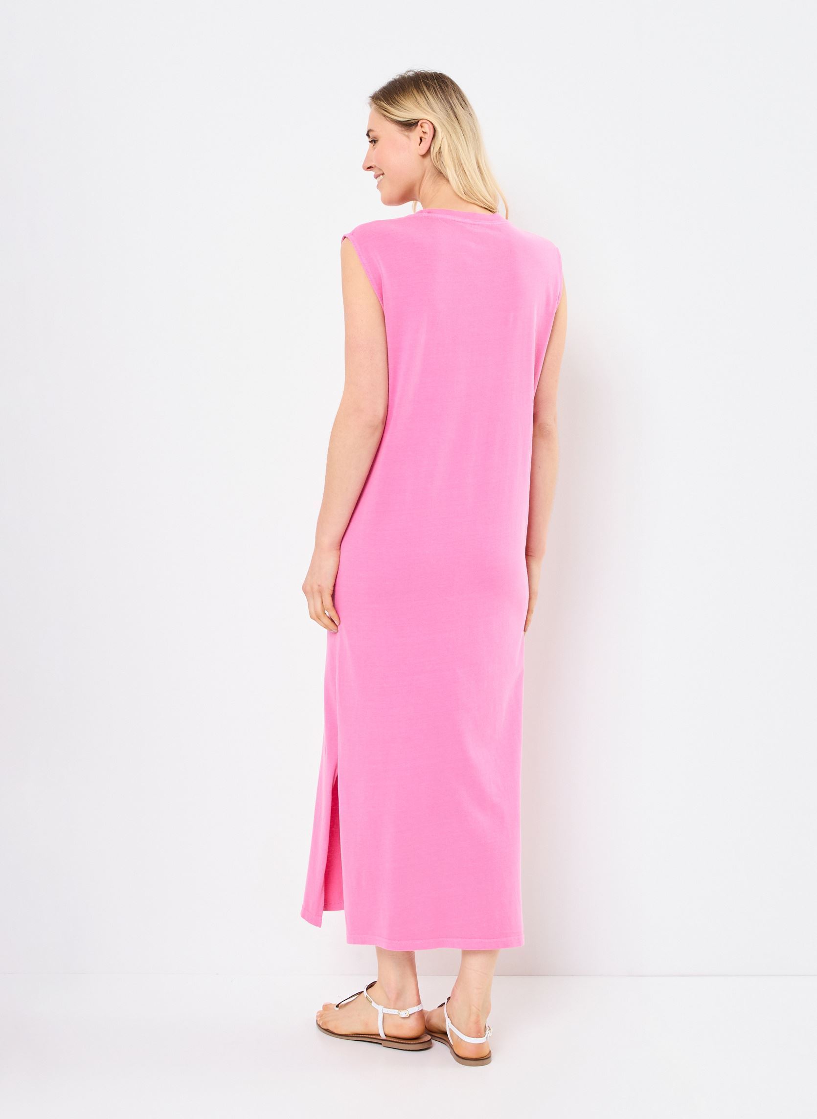 Lange Kleider DRESS DAYTONA CITY damen rosa Newtone Lange Kleider DRESS DAYTONA CITY damen rosa FUSCHIA