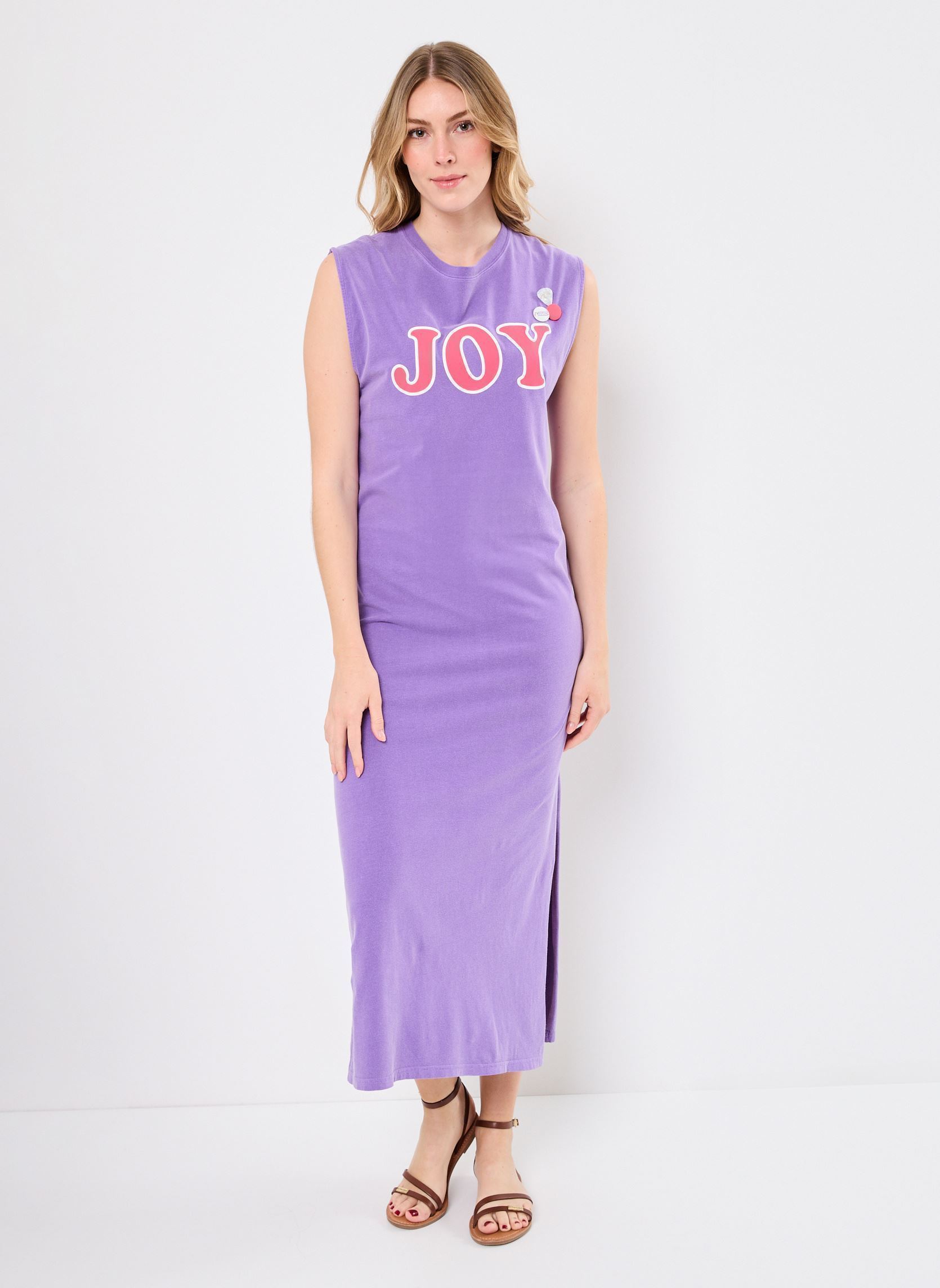 Vestidos largos DRESS DAYTONA JOY mujer violeta Newtone Vestidos largos DRESS DAYTONA JOY mujer violeta PURPLE