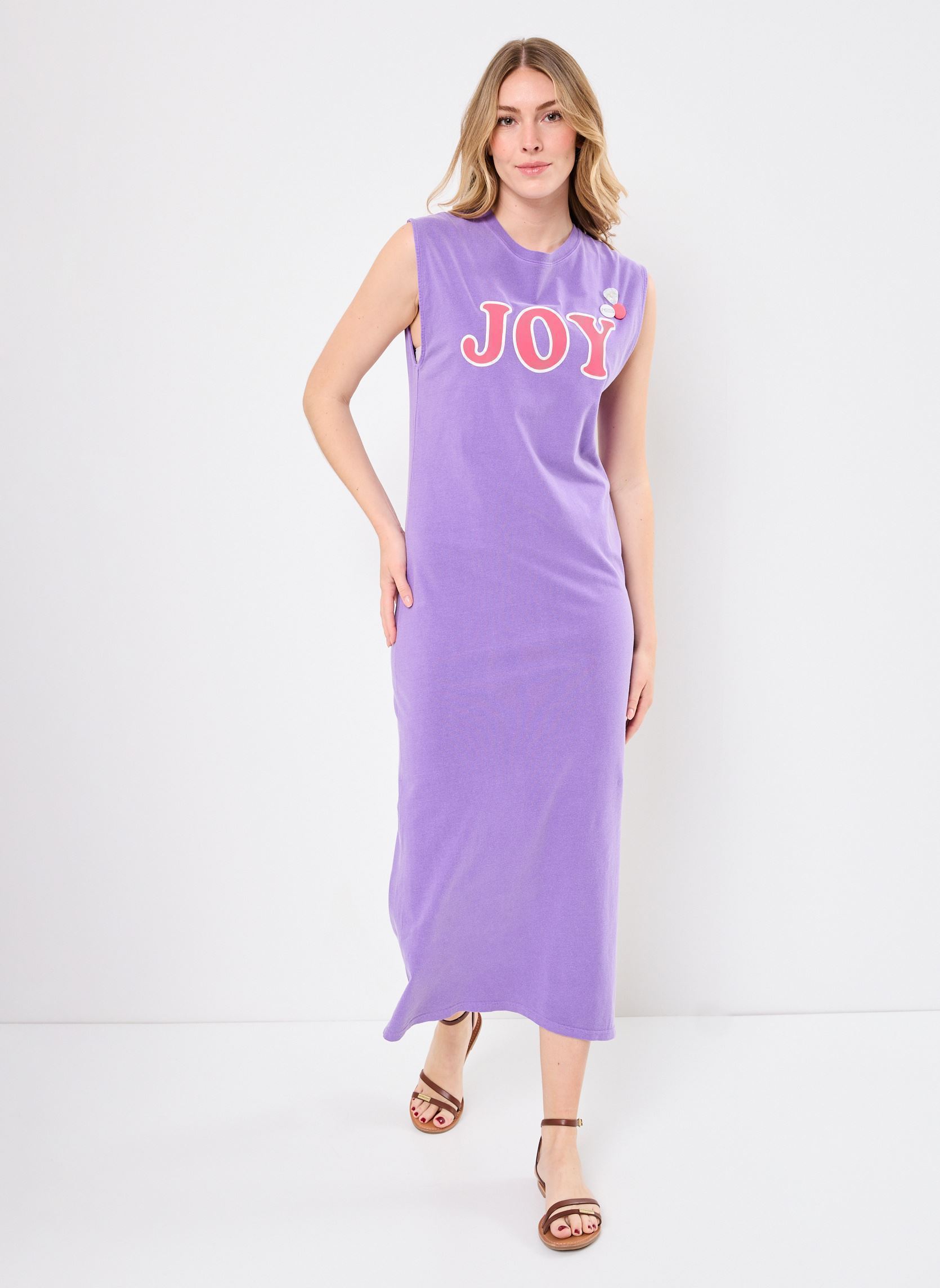 Vestidos largos DRESS DAYTONA JOY mujer violeta Newtone Vestidos largos DRESS DAYTONA JOY mujer violeta PURPLE