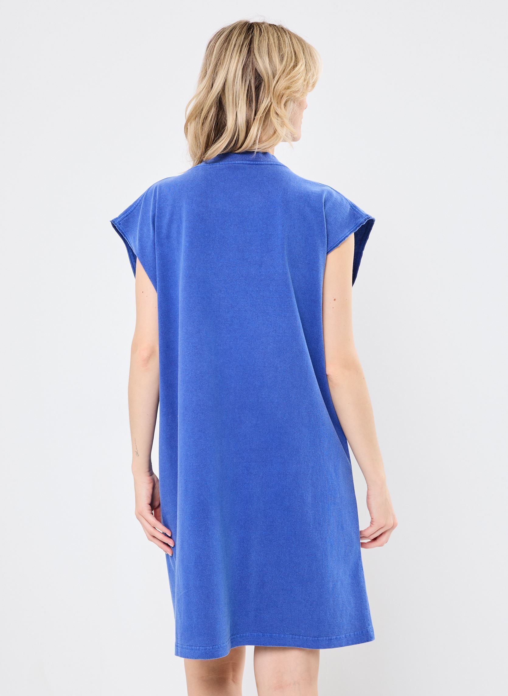 Kleider DRESS IMMY SEE YOU damen blau Newtone Kleider DRESS IMMY SEE YOU damen blau ROYAL