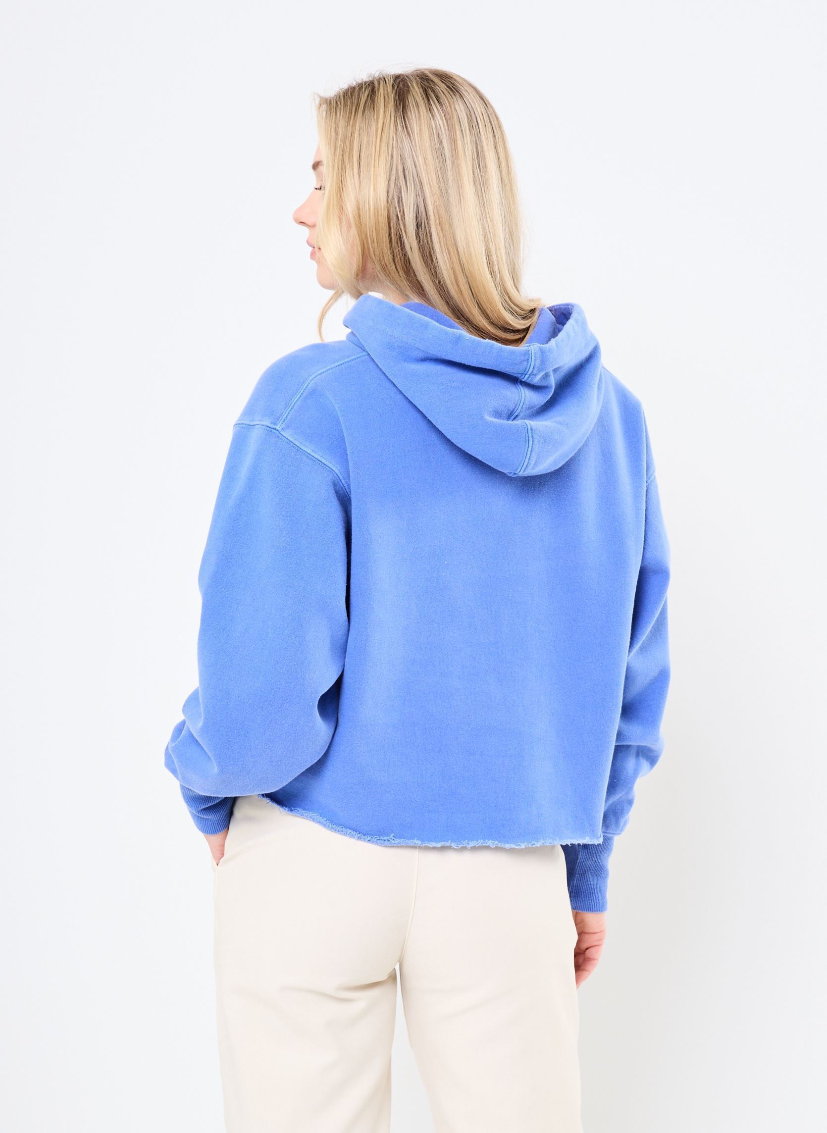Kapuzenpullover SWEATSHIRT BLOOMER BLEED damen blau Newtone Kapuzenpullover SWEATSHIRT BLOOMER BLEED damen blau ROYAL