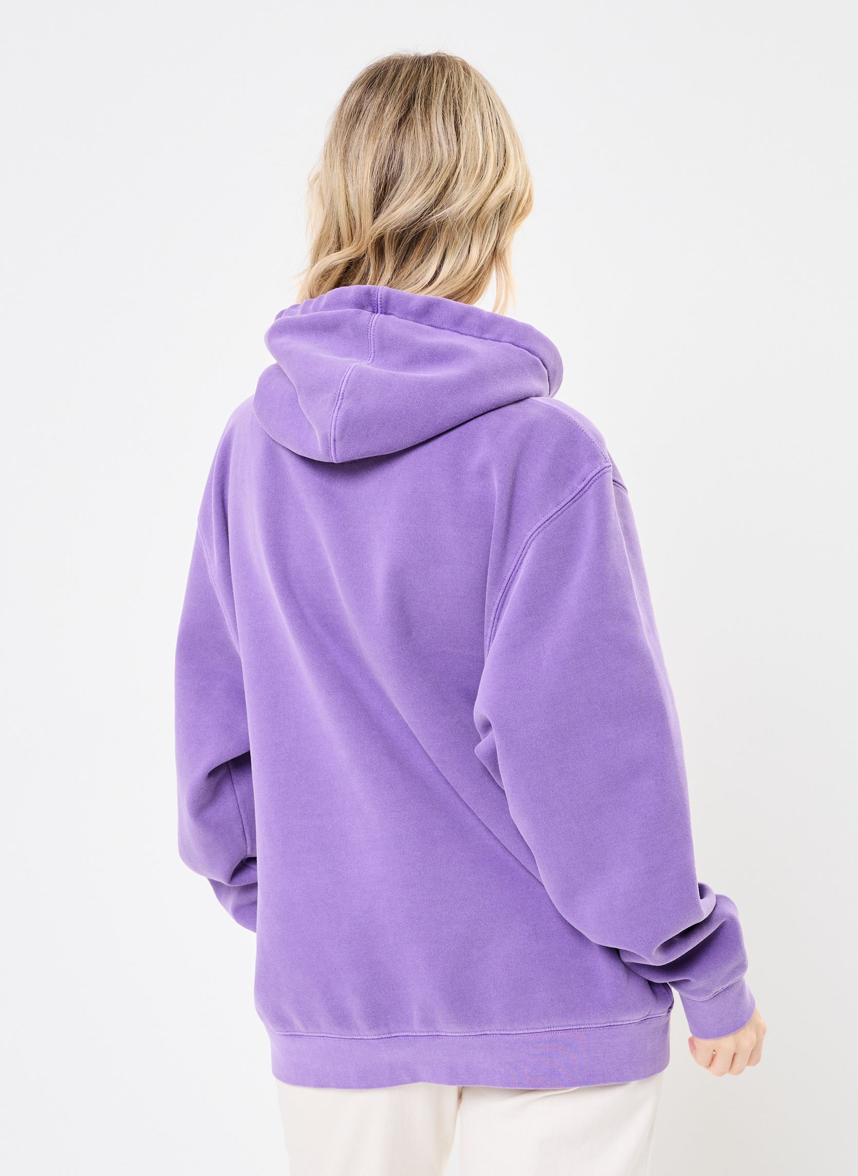 Hoodies SWEATSHIRT JAGGER JOY dames paars Newtone Hoodies SWEATSHIRT JAGGER JOY dames paars PURPLE