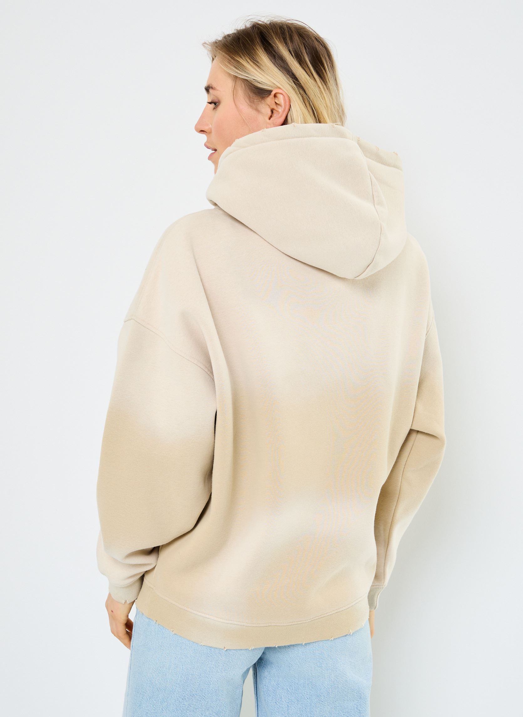 Sweats à capuche SWEATSHIRT SKYLER KENTON femme blanc Newtone Sweats à capuche SWEATSHIRT SKYLER KENTON femme blanc VINTAGENATURAL