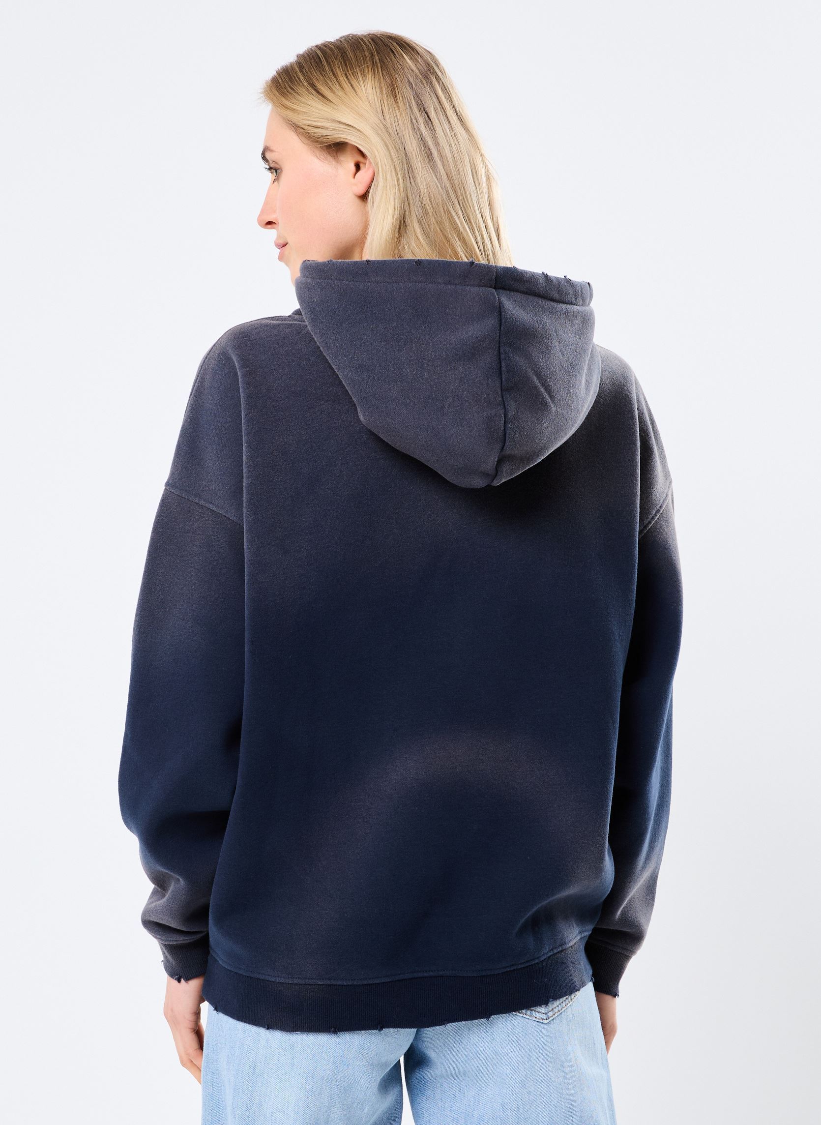 Sweats à capuche SWEATSHIRT SKYLER ROSE femme bleu Newtone Sweats à capuche SWEATSHIRT SKYLER ROSE femme bleu VINTAGEBLUE