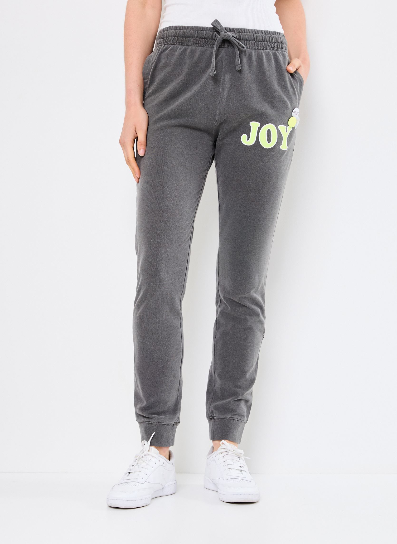 Bas de jogging SWEATPANTS JOGGER JOY femme gris Newtone Bas de jogging SWEATPANTS JOGGER JOY femme gris PEPPER
