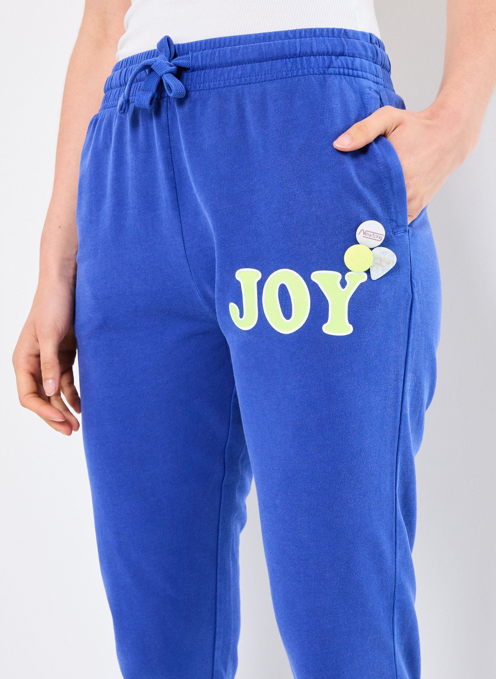 Bas de jogging SWEATPANTS JOGGER JOY femme bleu Newtone Bas de jogging SWEATPANTS JOGGER JOY femme bleu ROYAL