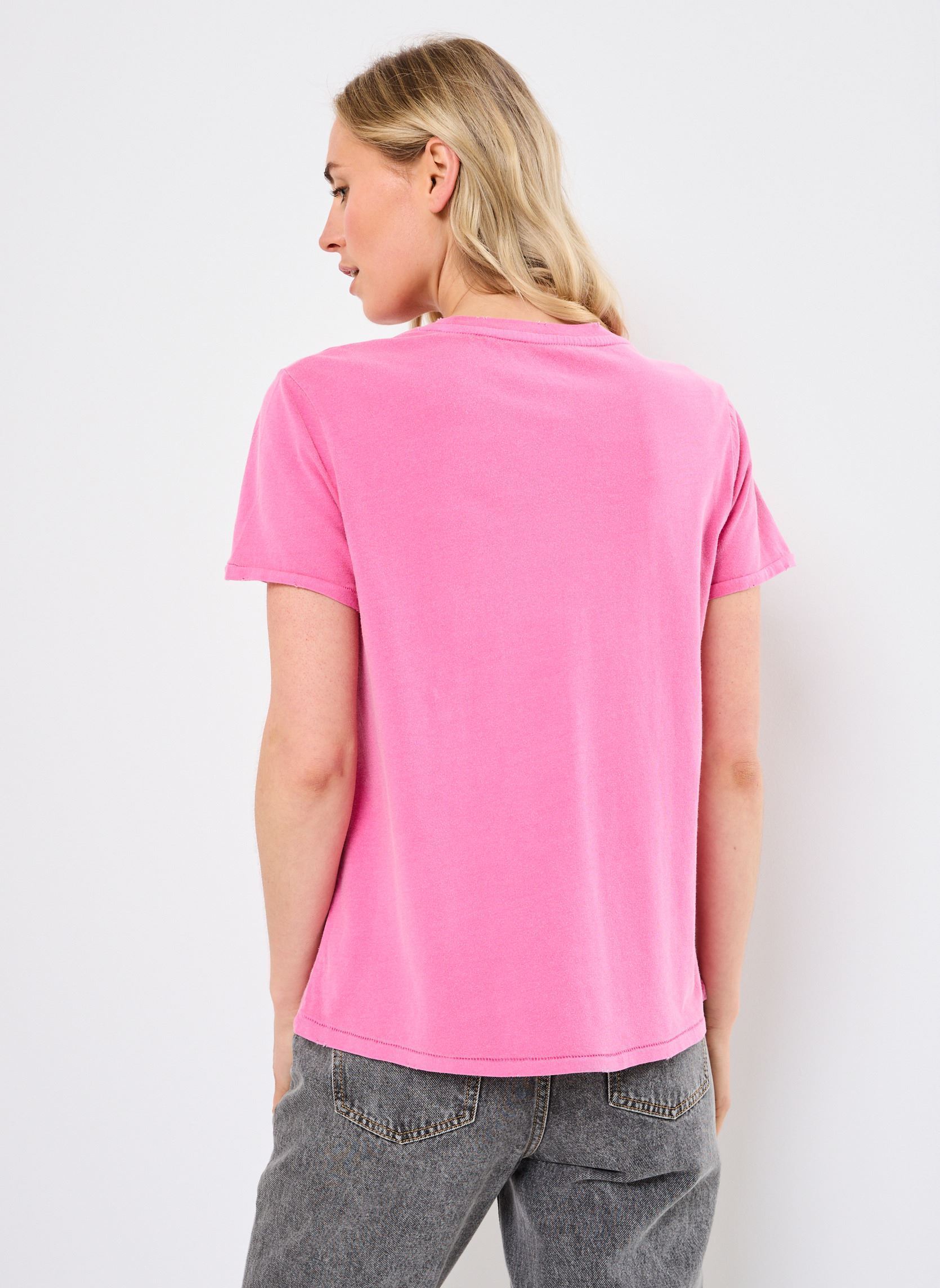 T-shirt a maniche corte TSHIRT STARLIGHT JOY donna rosa Newtone T-shirt a maniche corte TSHIRT STARLIGHT JOY donna rosa FUSCHIA