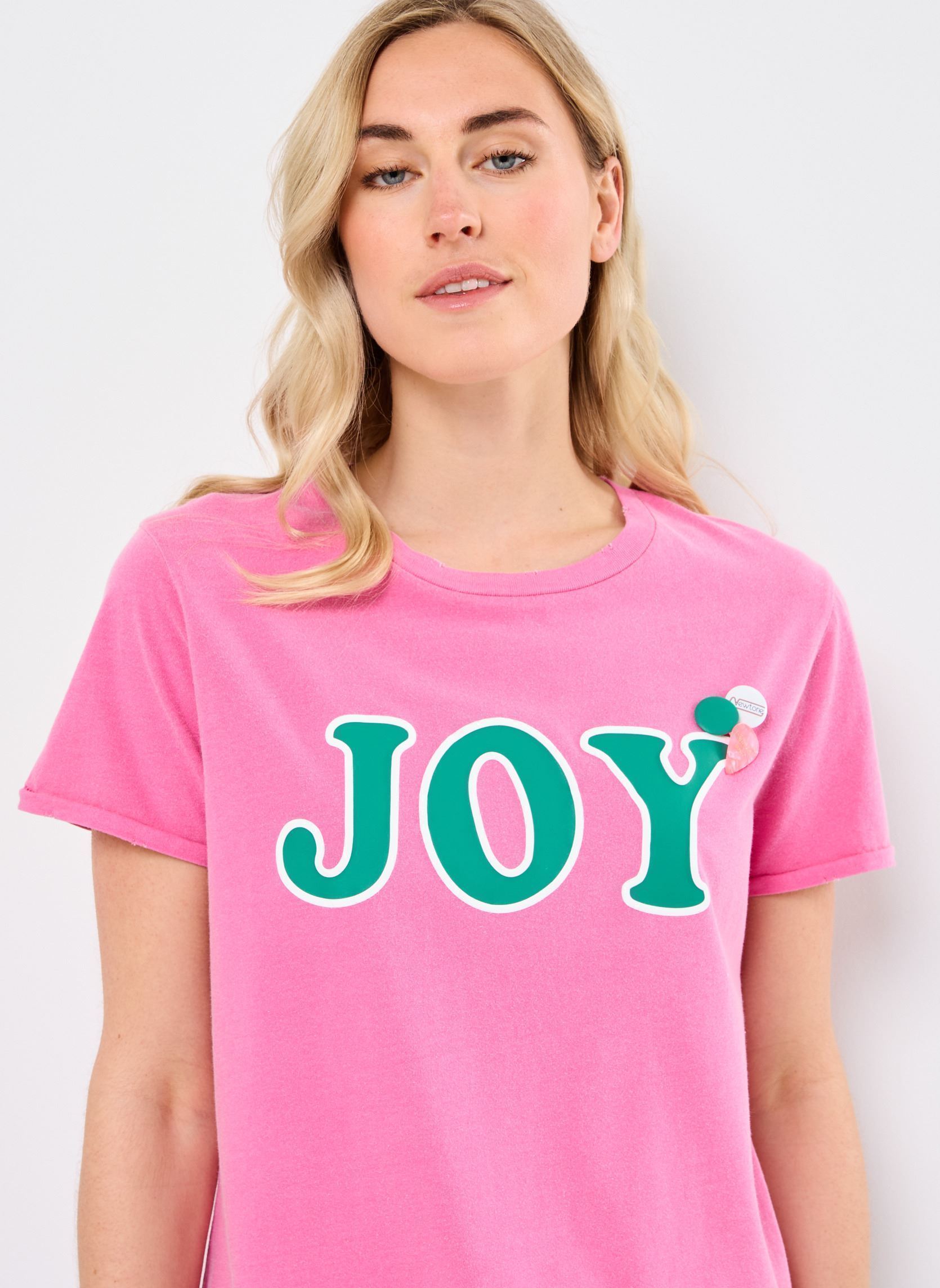 T-shirt a maniche corte TSHIRT STARLIGHT JOY donna rosa Newtone T-shirt a maniche corte TSHIRT STARLIGHT JOY donna rosa FUSCHIA