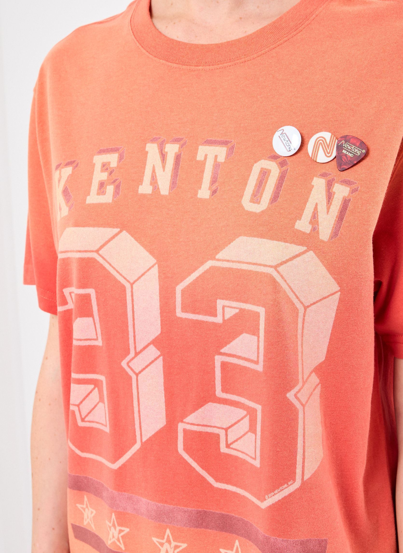 Camisetas de manga corta TSHIRT TRUCKER KENTON mujer naranja Newtone Camisetas de manga corta TSHIRT TRUCKER KENTON mujer naranja VINTAGEBLOOD