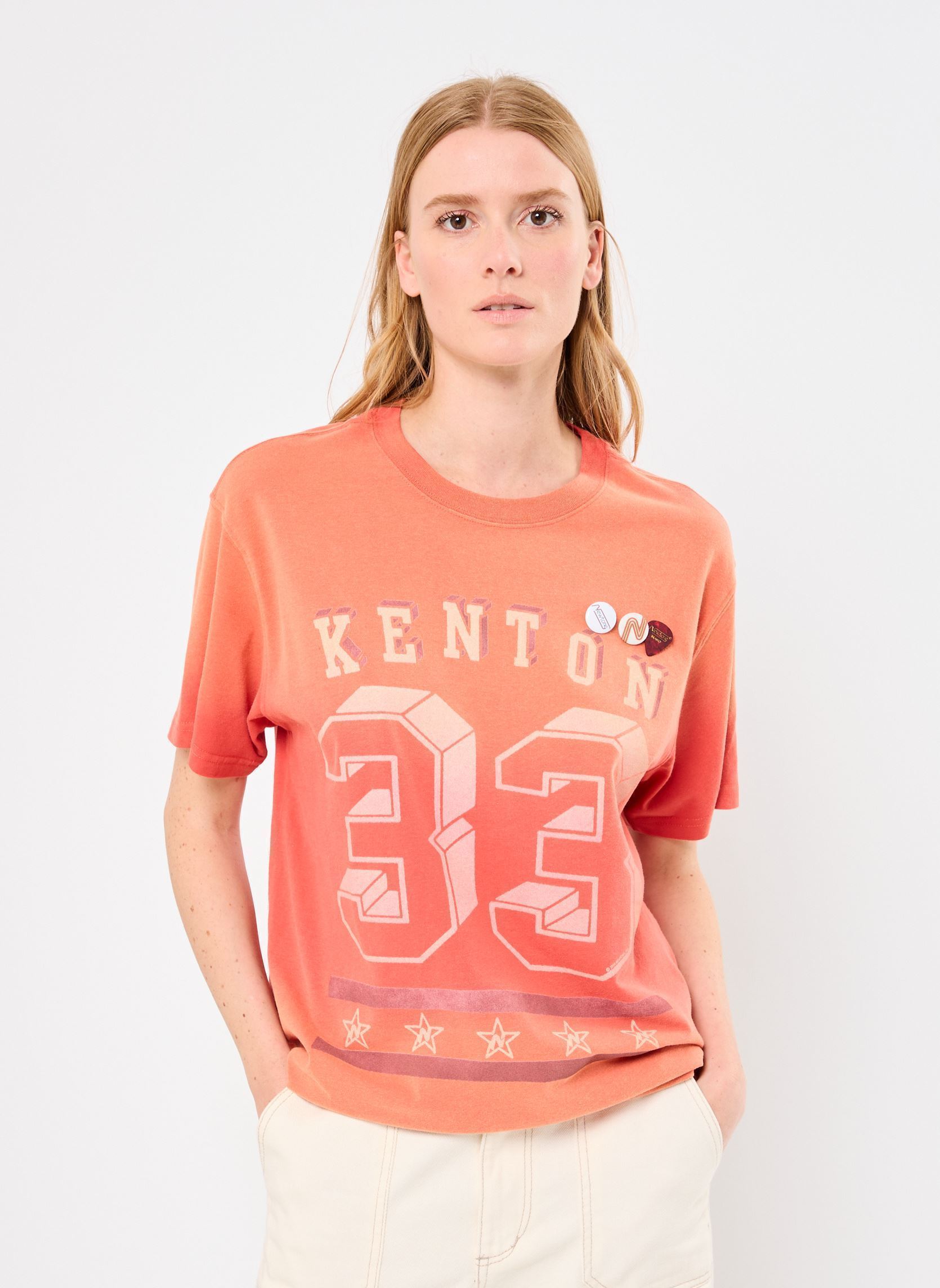 Camisetas de manga corta TSHIRT TRUCKER KENTON mujer naranja Newtone Camisetas de manga corta TSHIRT TRUCKER KENTON mujer naranja VINTAGEBLOOD