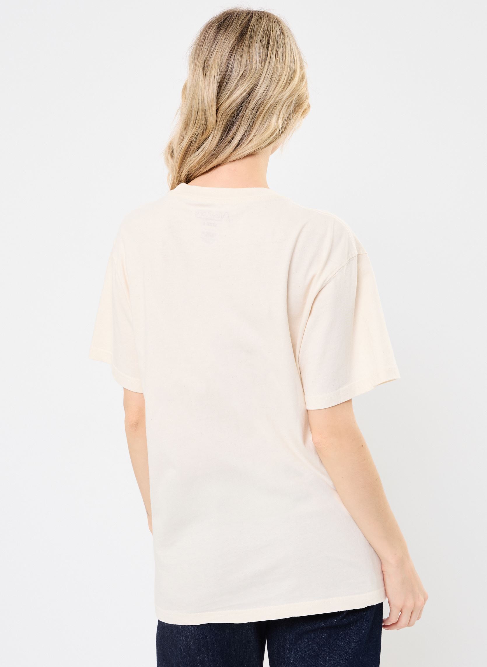 Tee-shirts manches courtes TSHIRT TRUCKER NASCAR femme blanc Newtone Tee-shirts manches courtes TSHIRT TRUCKER NASCAR femme blanc NATURAL