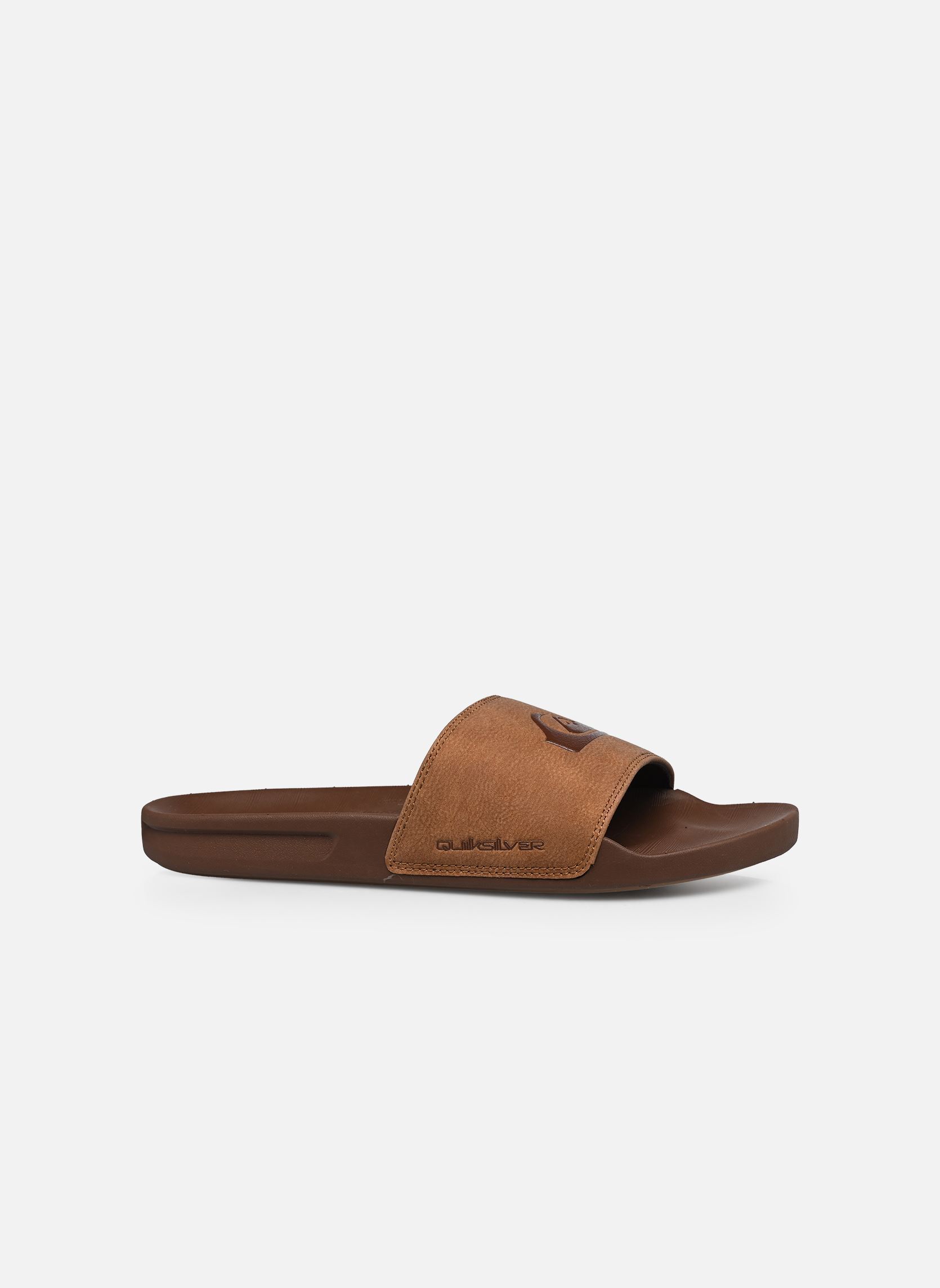 Muilen RIVI NUBUCK SLIDE heren bruin Quiksilver Muilen RIVI NUBUCK SLIDE heren bruin Brown 2