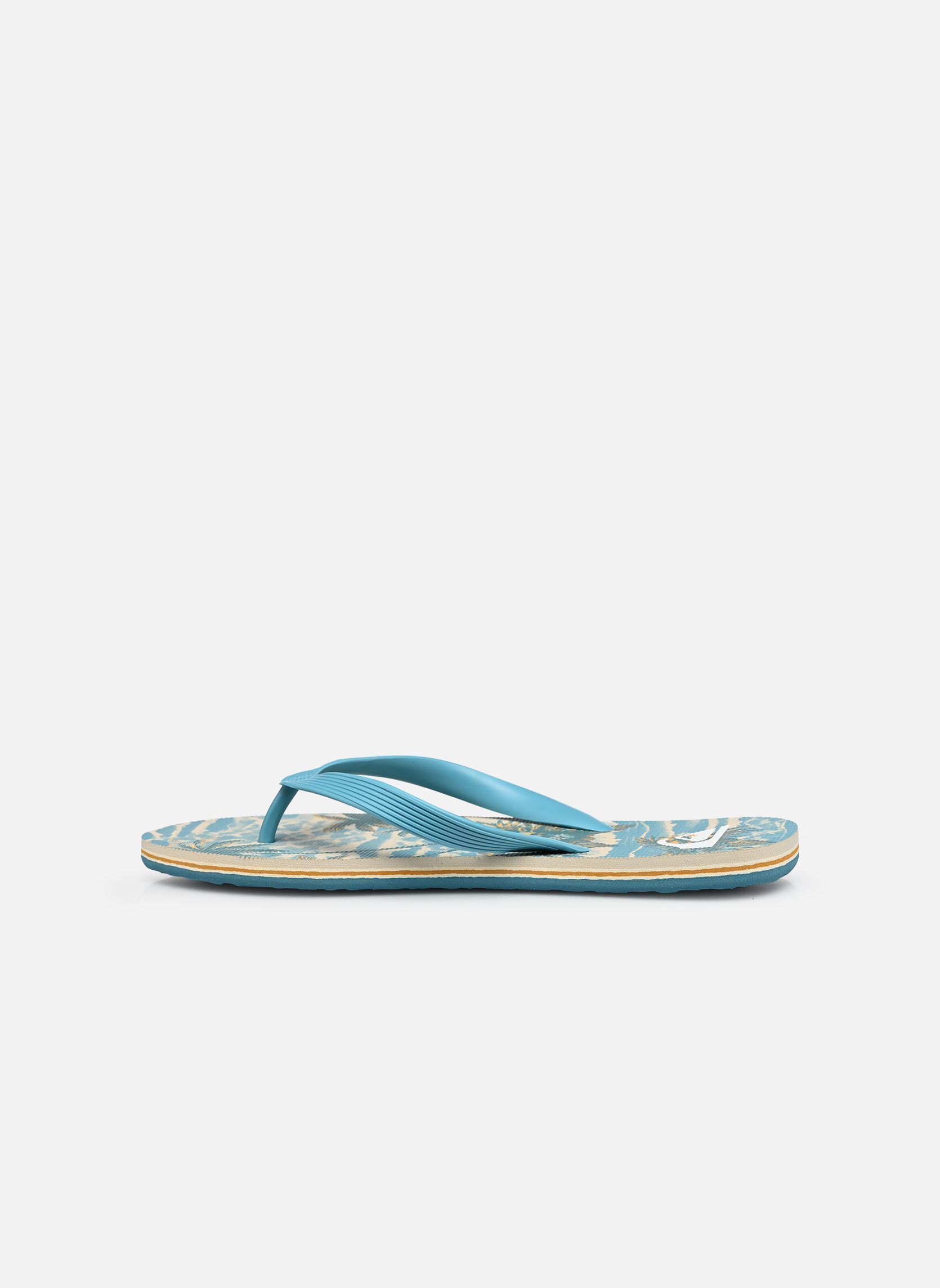 Tongs MOLOKAI ART 25 homme bleu Quiksilver Tongs MOLOKAI ART 25 homme bleu Aqua Sundown