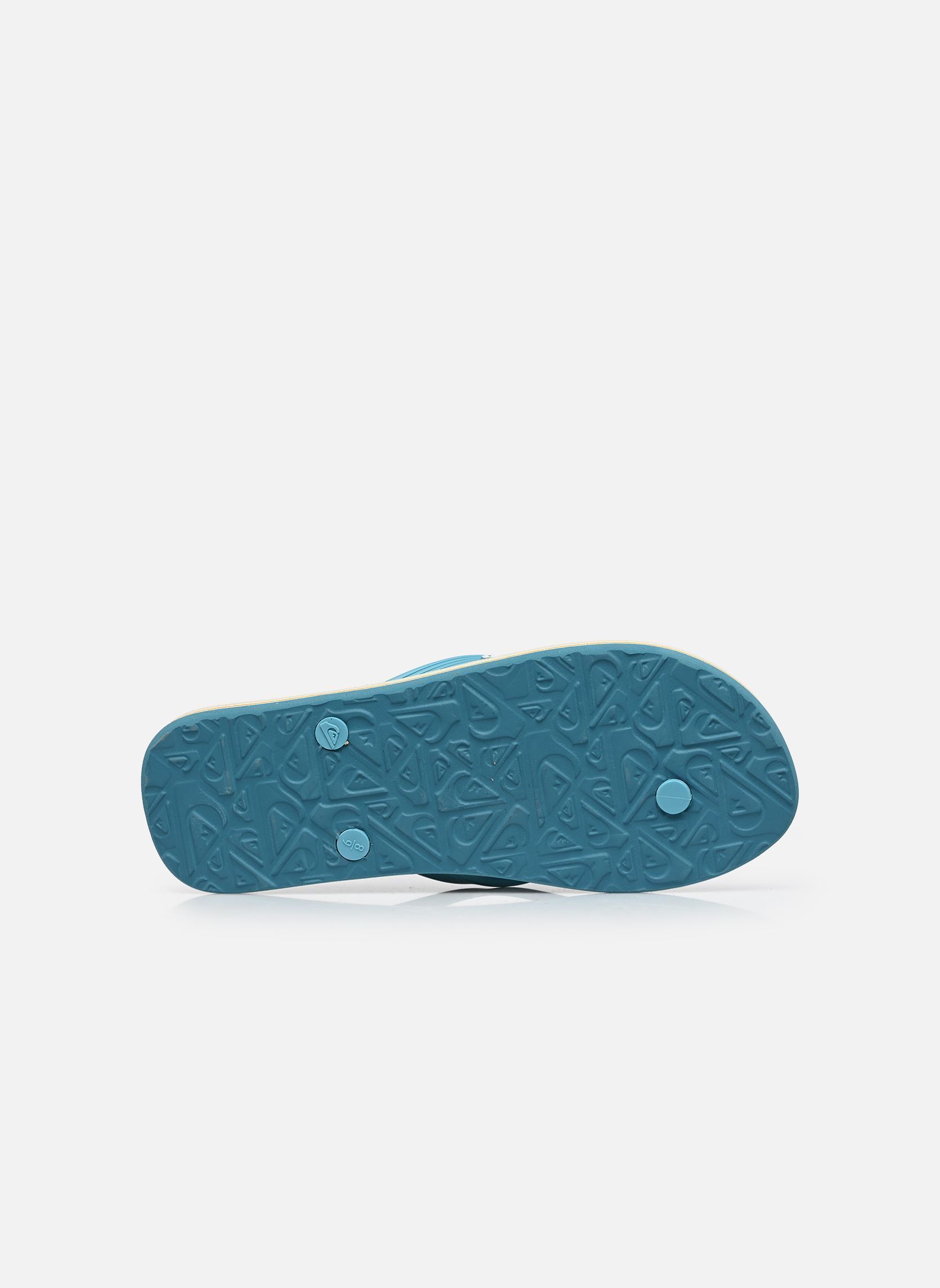 Tongs MOLOKAI ART 25 homme bleu Quiksilver Tongs MOLOKAI ART 25 homme bleu Aqua Sundown