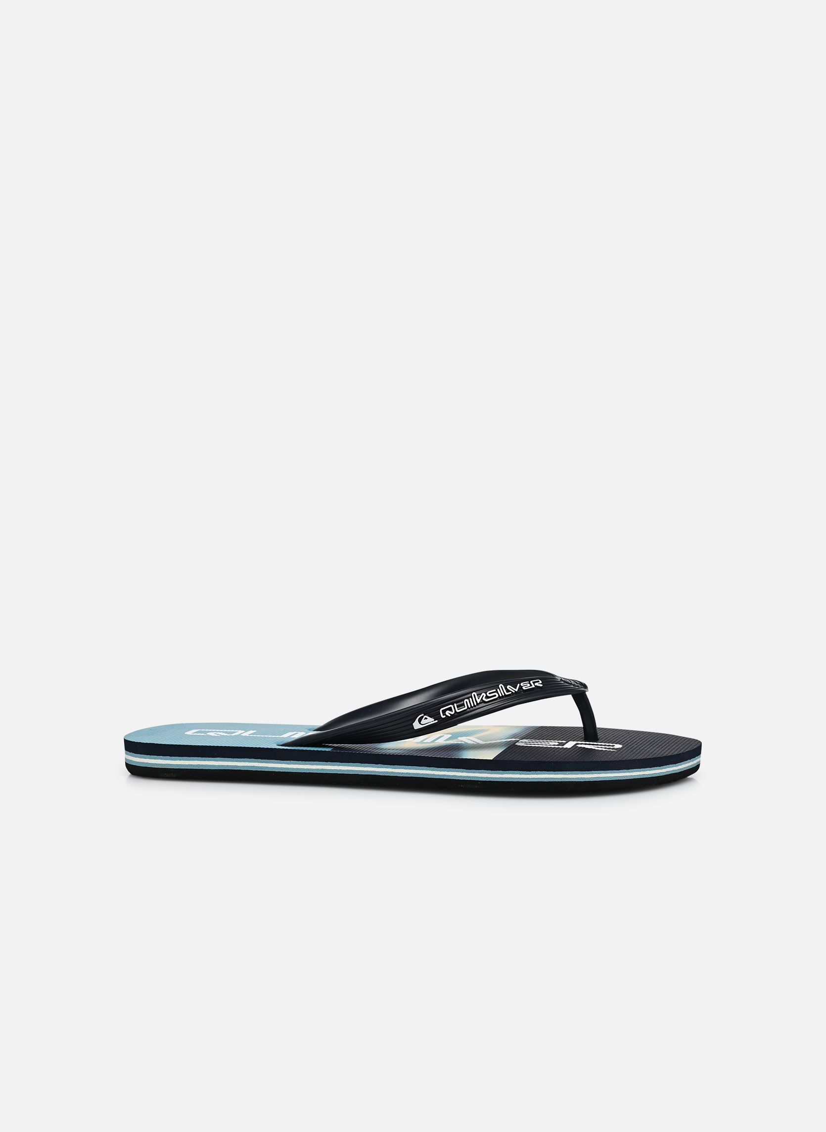 Tongs MOLOKAI STRIPE 25 homme bleu Quiksilver Tongs MOLOKAI STRIPE 25 homme bleu AQUA HOLMES