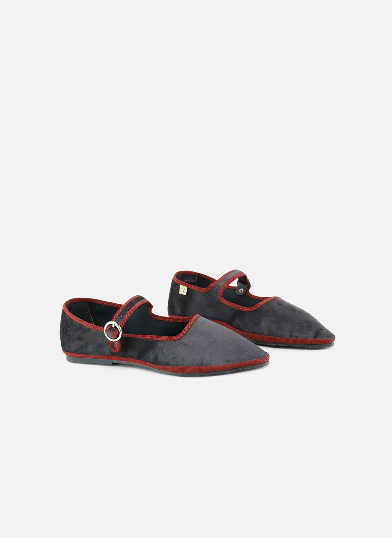 Ballerines classiques Ballerines Venezianas 39003AK-VELLUTO-VEN-GRIS-OSCURO Gris femme gris Eli 1957 Ballerines classiques Ballerines Venezianas 39003AK-VELLUTO-VEN-GRIS-OSCURO Gris femme gris Gris