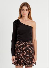 Tops LFLEURSLAVE femme noir Cache Cache Tops LFLEURSLAVE femme noir Noir