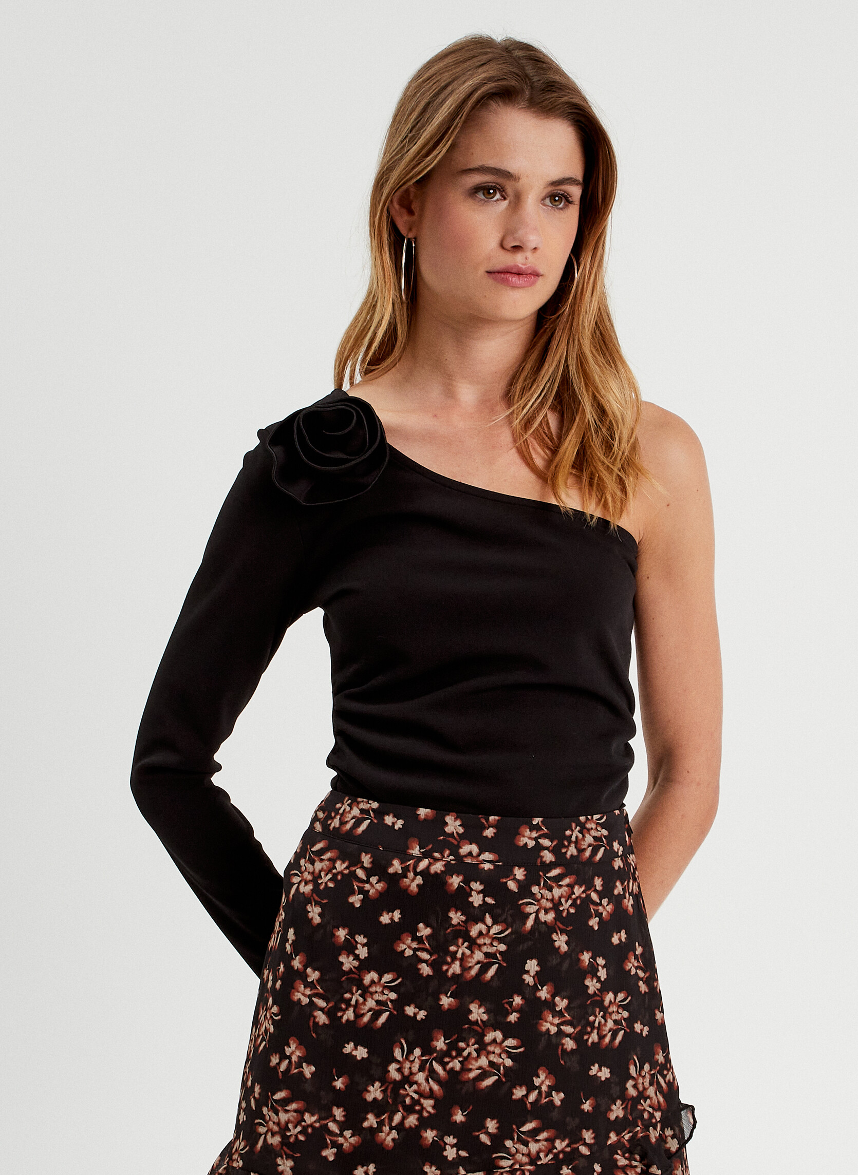 Tops LFLEURSLAVE femme noir Cache Cache Tops LFLEURSLAVE femme noir Noir