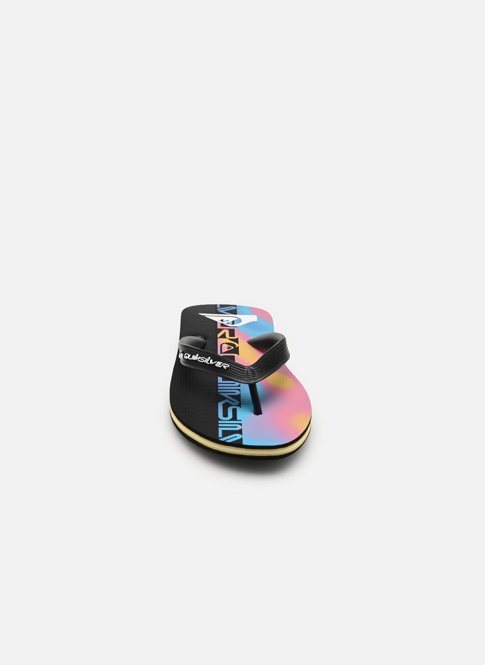 Tongs MOLOKAI ART 25 YOUTH garçon multicolore Quiksilver Tongs MOLOKAI ART 25 YOUTH garçon multicolore Black/Black/Pink