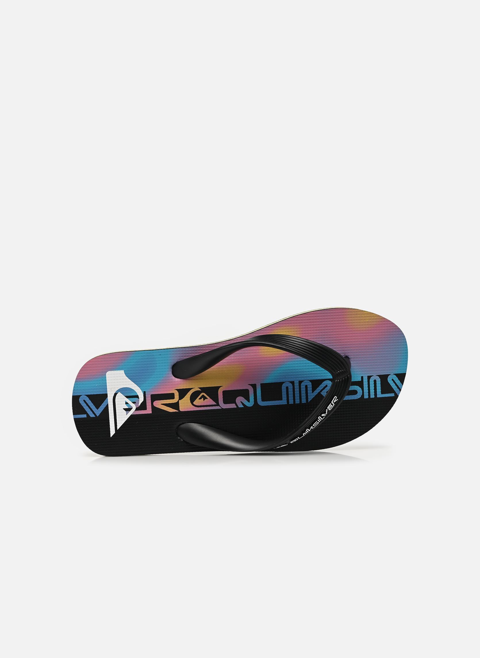 Tongs MOLOKAI ART 25 YOUTH garçon multicolore Quiksilver Tongs MOLOKAI ART 25 YOUTH garçon multicolore Black/Black/Pink