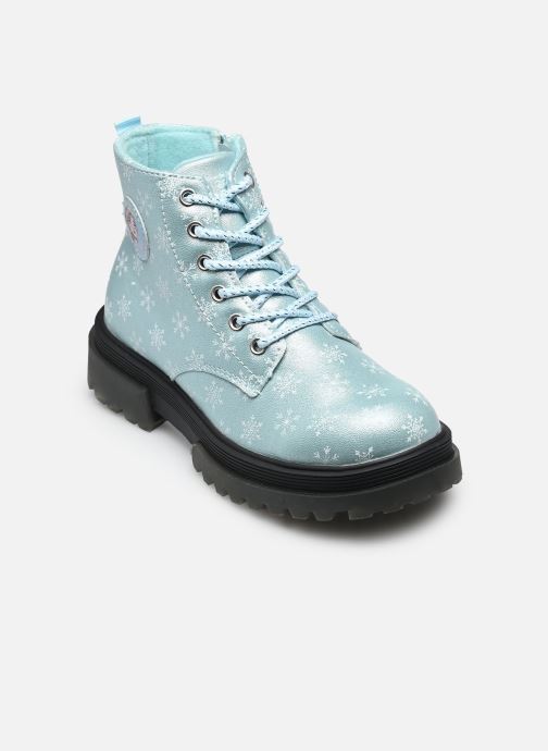 MADE BY Bottines Boots Reine des neiges fille bleu