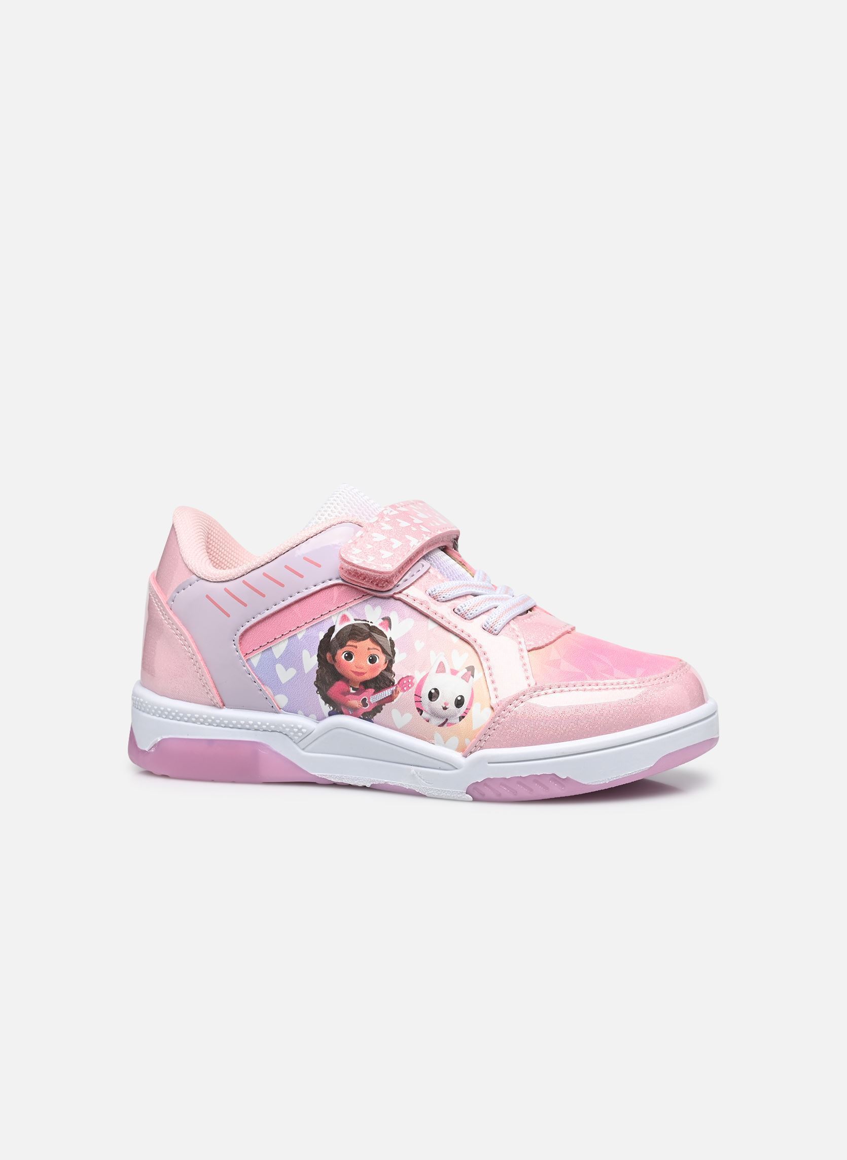Baskets Baskets lumière Gaby fille rose MADE BY Baskets Baskets lumière Gaby fille rose Rose