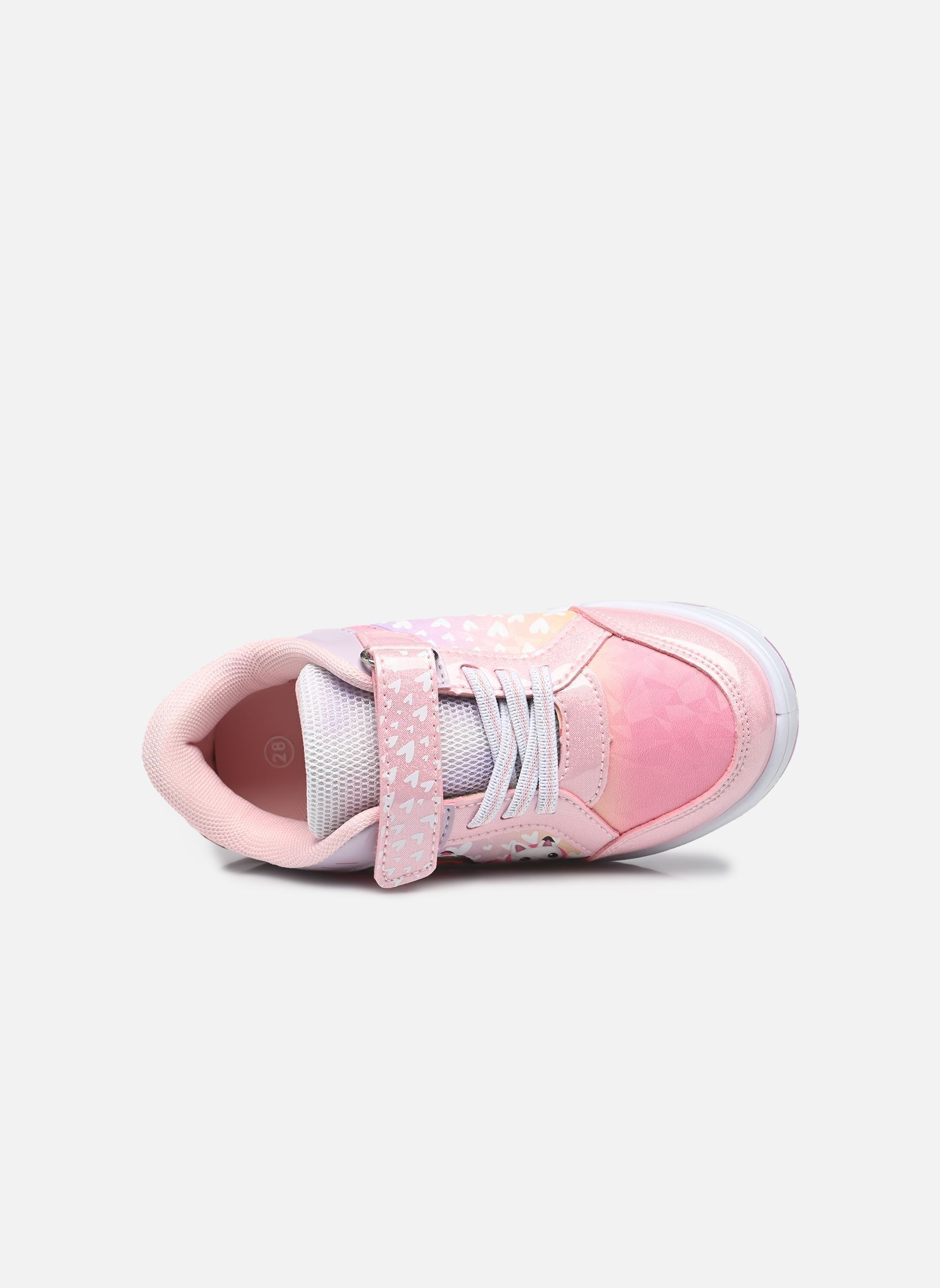 Baskets Baskets lumière Gaby fille rose MADE BY Baskets Baskets lumière Gaby fille rose Rose