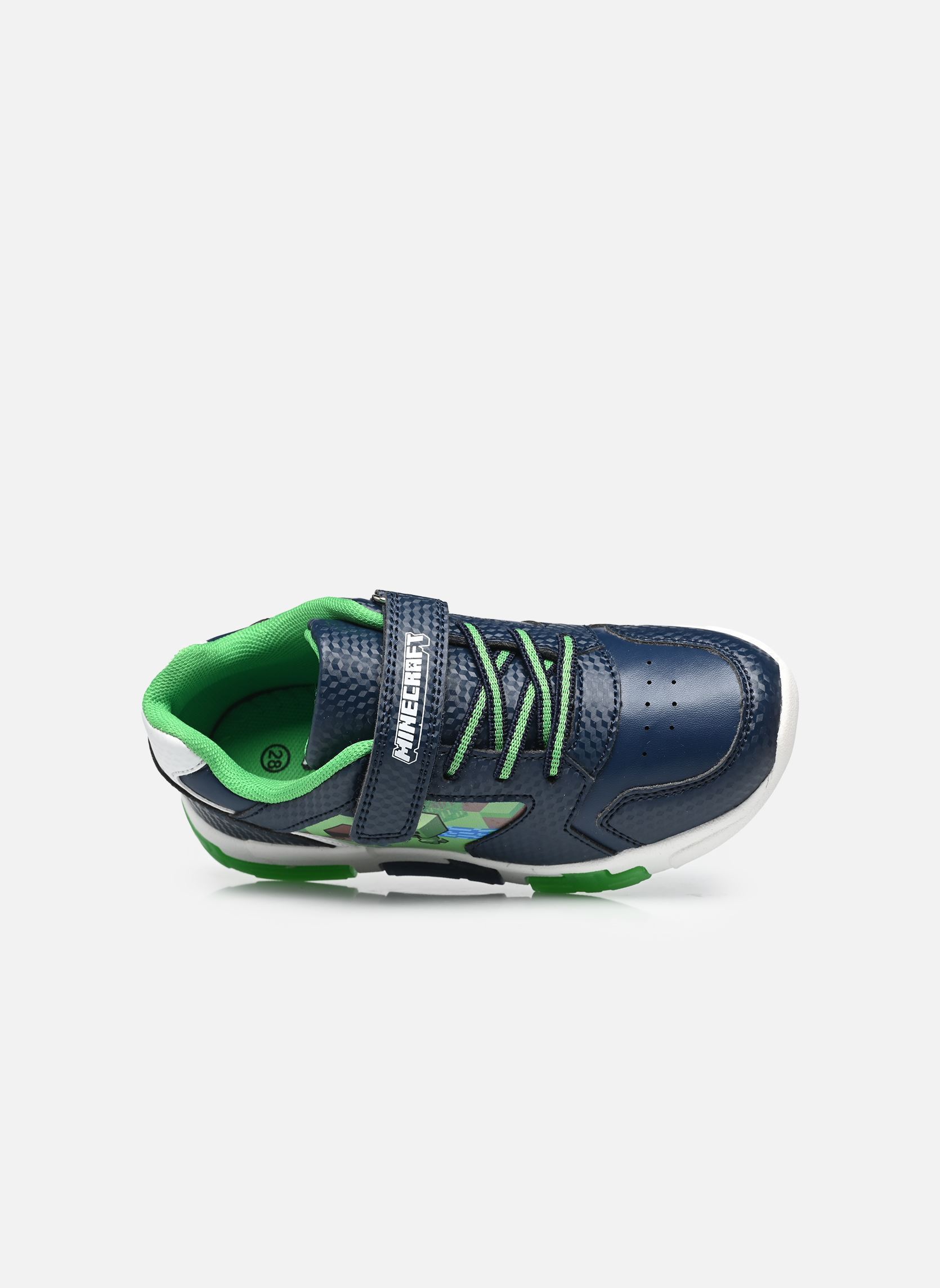 Sneaker Baskets lumière Minecraft jungen blau MADE BY Sneaker Baskets lumière Minecraft jungen blau Marine