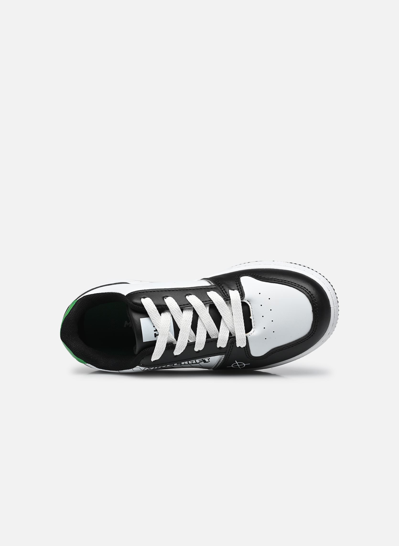 Sneaker Baskets Minecraft jungen weiß MADE BY Sneaker Baskets Minecraft jungen weiß Blanc/noir