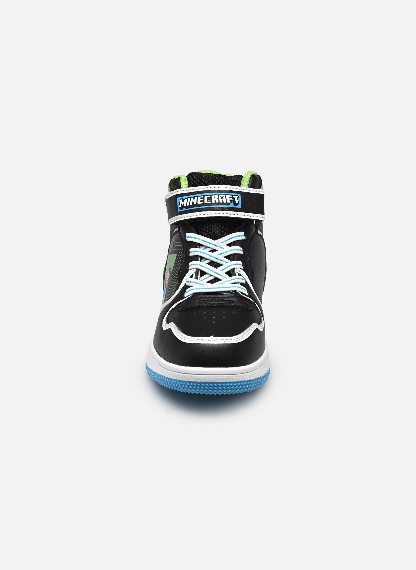 Baskets Baslet haute Minecraft garçon noir MADE BY Baskets Baslet haute Minecraft garçon noir NOIR