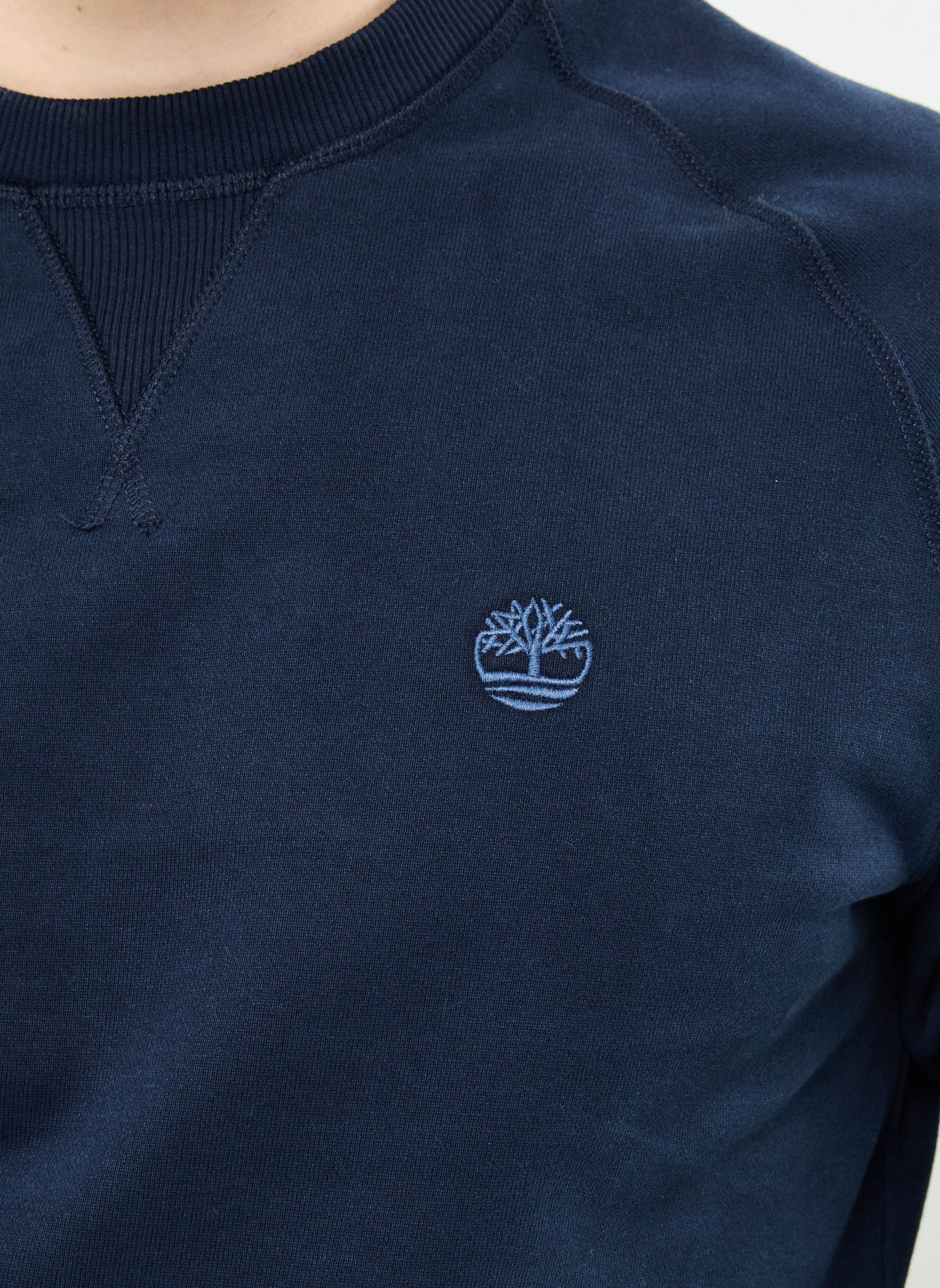 Sweatshirts Loopback Crew Neck Sweatshirt heren blauw Timberland Sweatshirts Loopback Crew Neck Sweatshirt heren blauw DARK SAPPHIRE-DARK DENIM
