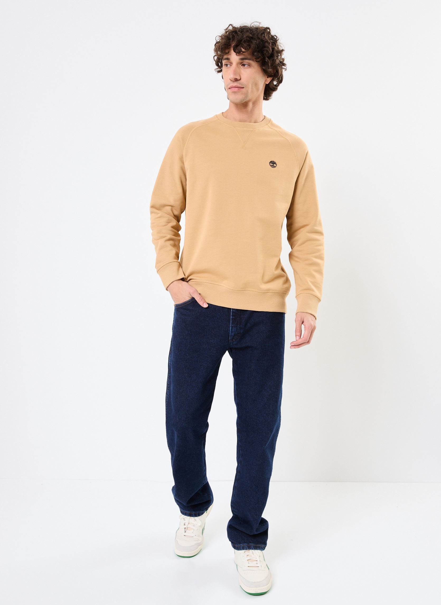 Sweatshirts Loopback Crew Neck Sweatshirt herren braun Timberland Sweatshirts Loopback Crew Neck Sweatshirt herren braun LIGHT WHEAT BOOT