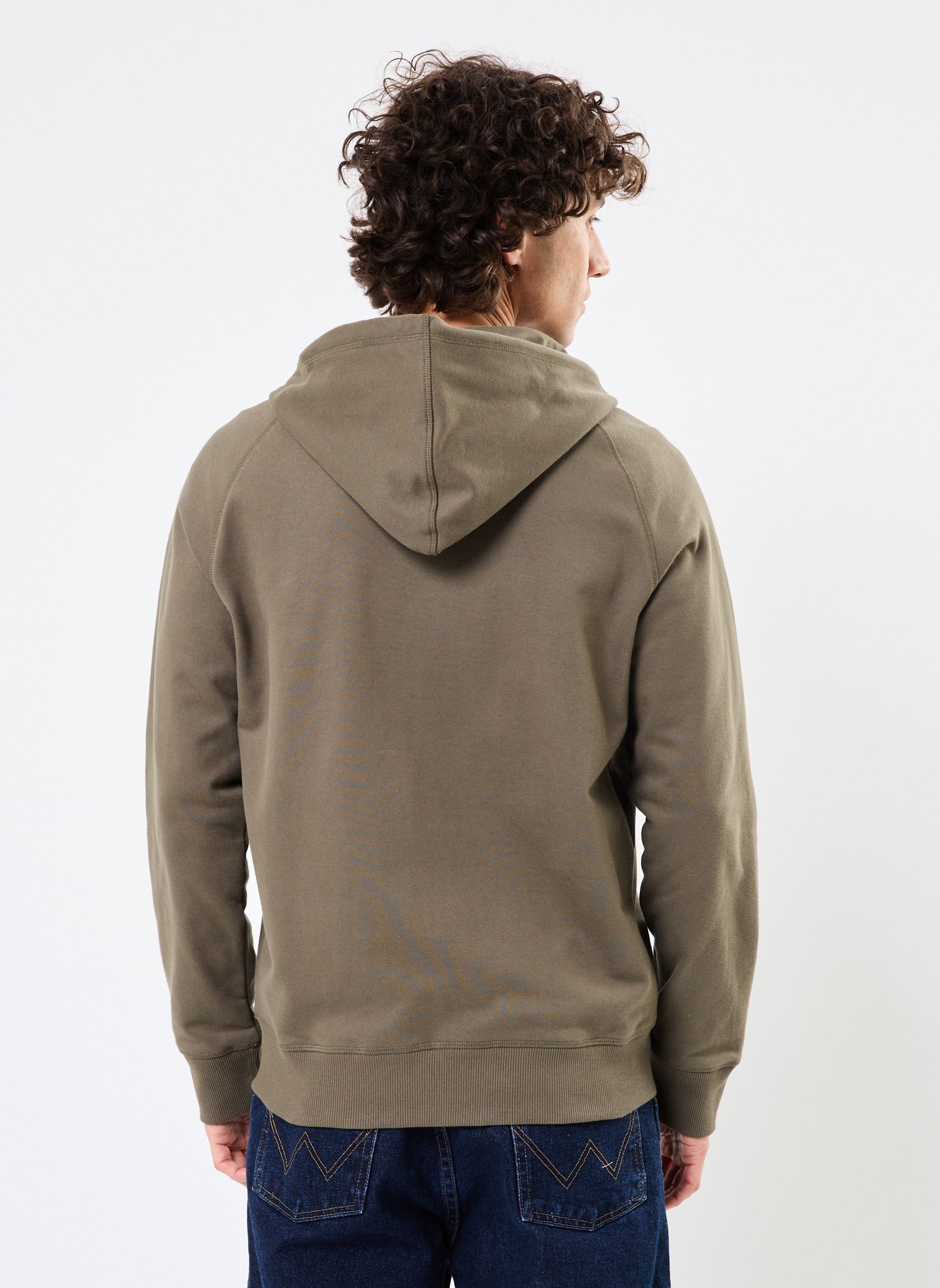 Sweats zippés Loopback Full Zip Hoodie homme vert Timberland Sweats zippés Loopback Full Zip Hoodie homme vert LEAF GREEN