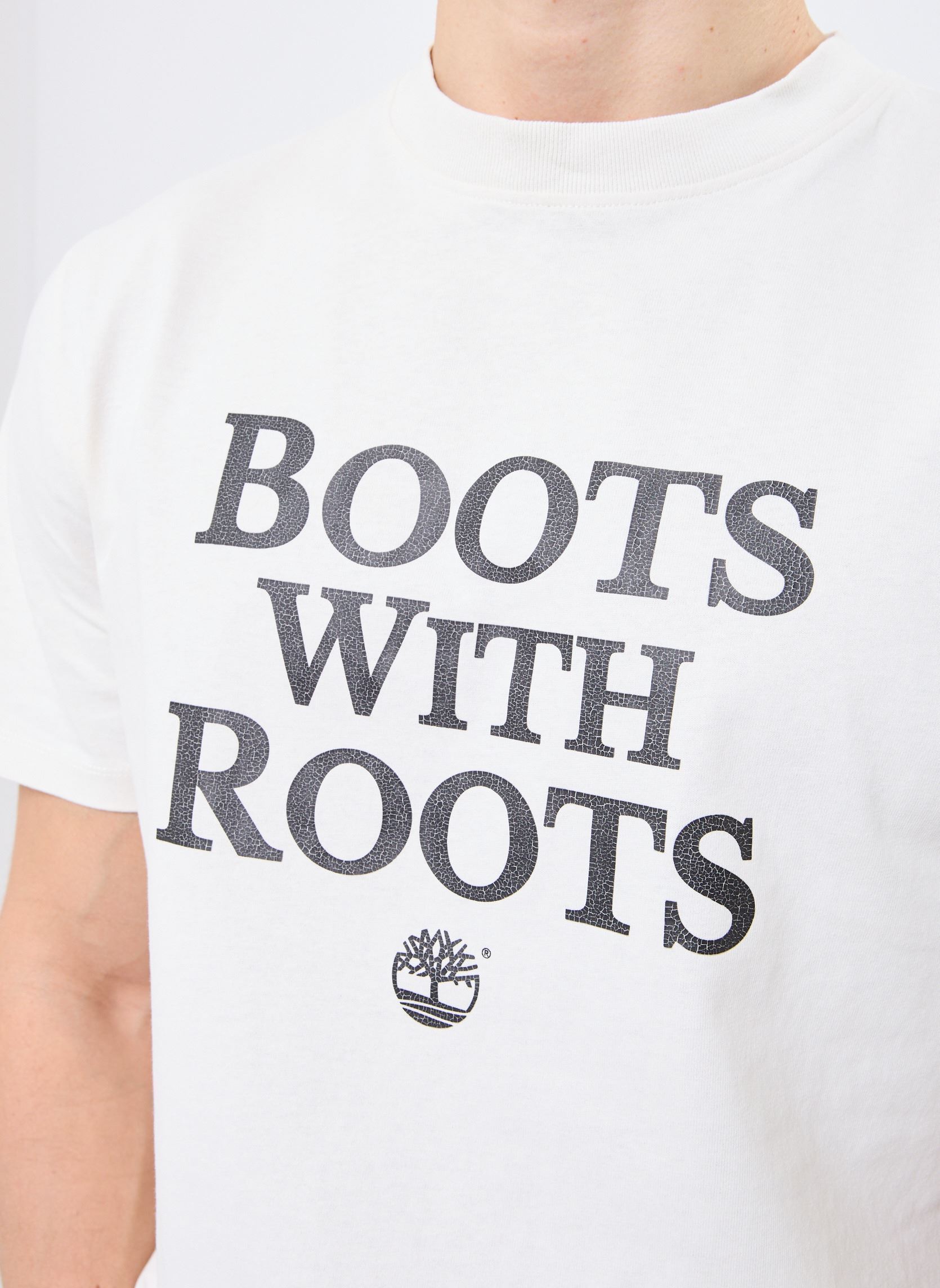 T-shirt a maniche corte Slogan Tee uomo bianco Timberland T-shirt a maniche corte Slogan Tee uomo bianco VINTAGE WHITE