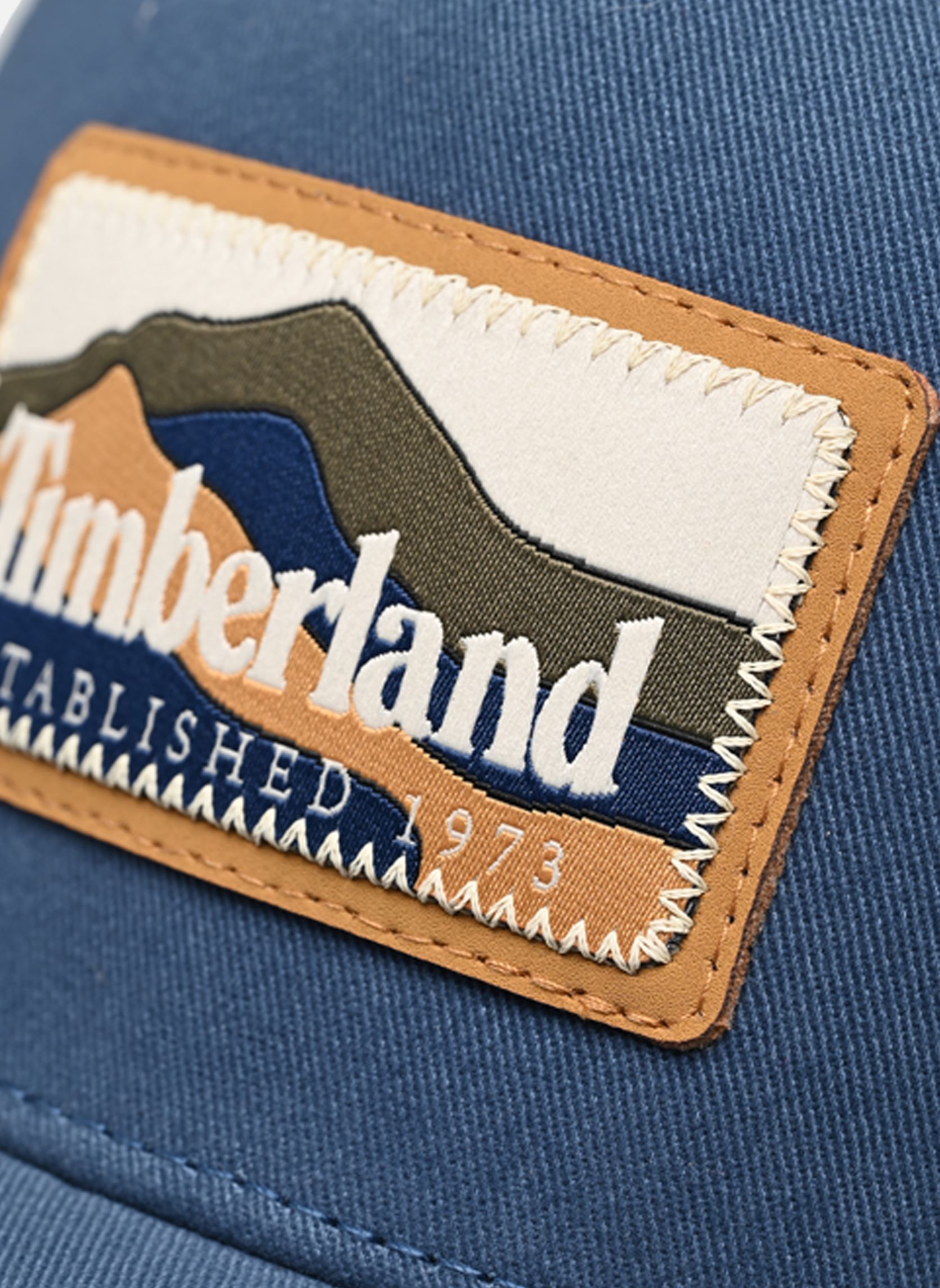 Petten U Mountain Patch Trucker blauw Timberland Petten U Mountain Patch Trucker blauw DARK DENIM