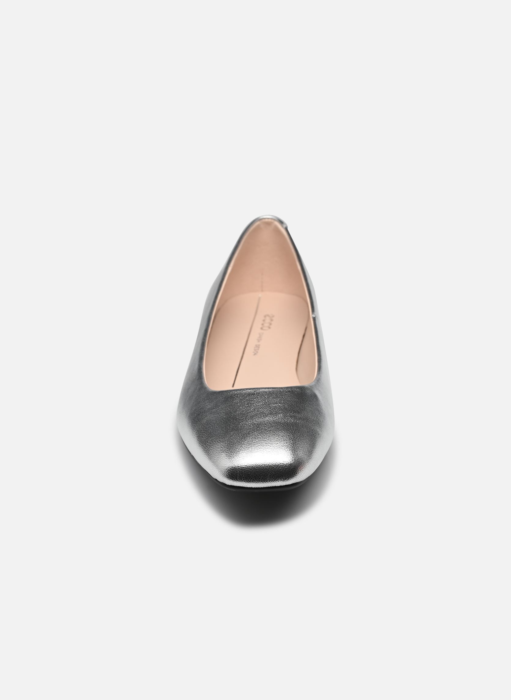 Klassische Ballerinas Margot Ballerina damen silber Ecco Klassische Ballerinas Margot Ballerina damen silber PURE SILVER