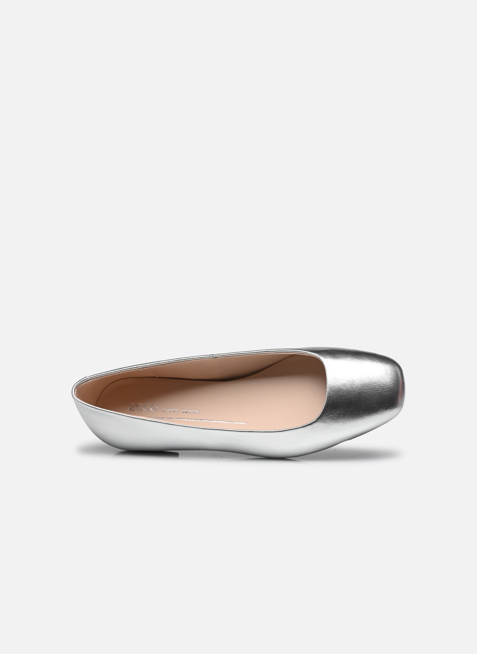 Klassische Ballerinas Margot Ballerina damen silber Ecco Klassische Ballerinas Margot Ballerina damen silber PURE SILVER